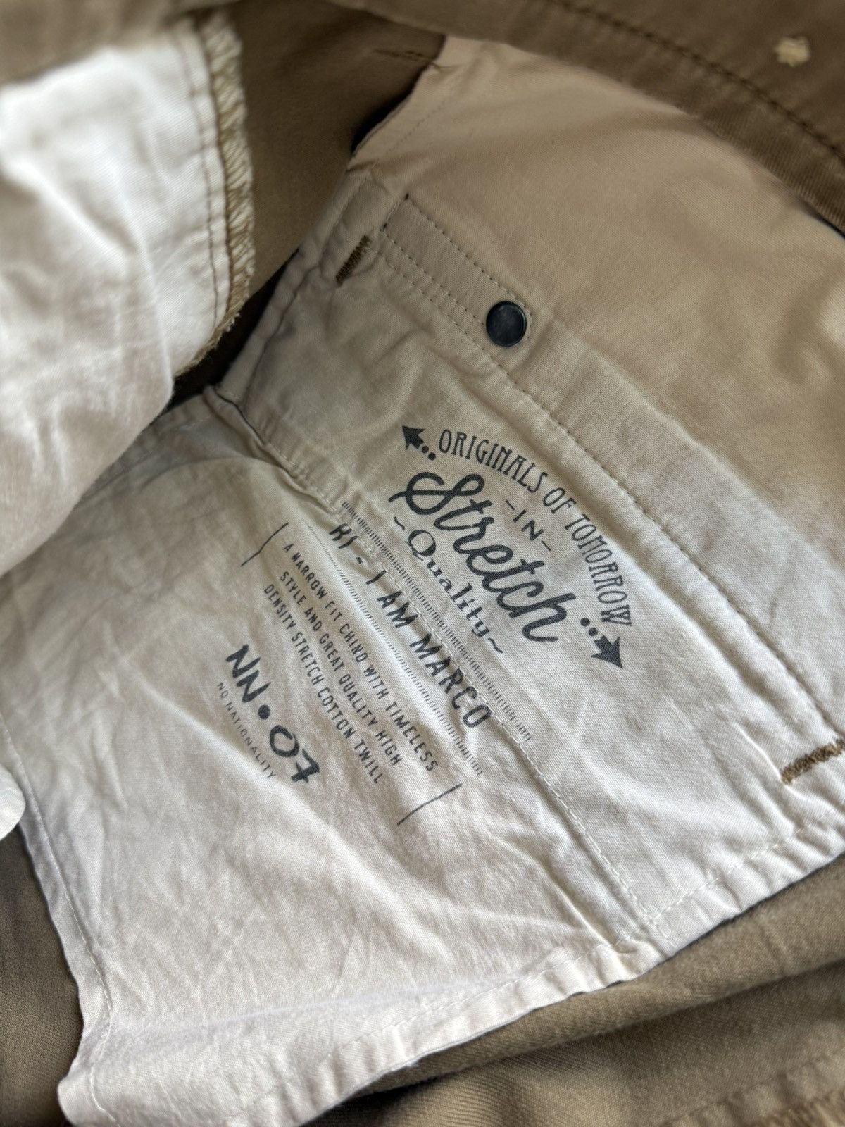 NN07 Nn07 No Nationality marco trousers chino pants 36/34 Size US 36 / EU 52 - 6 Thumbnail