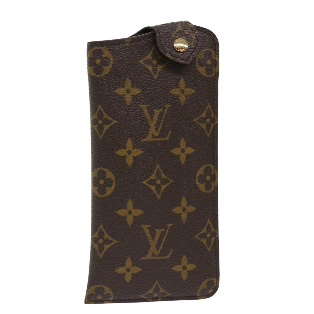 LOUIS VUITTON Monogram Canvas Etui Lunettes MM Glasses Case