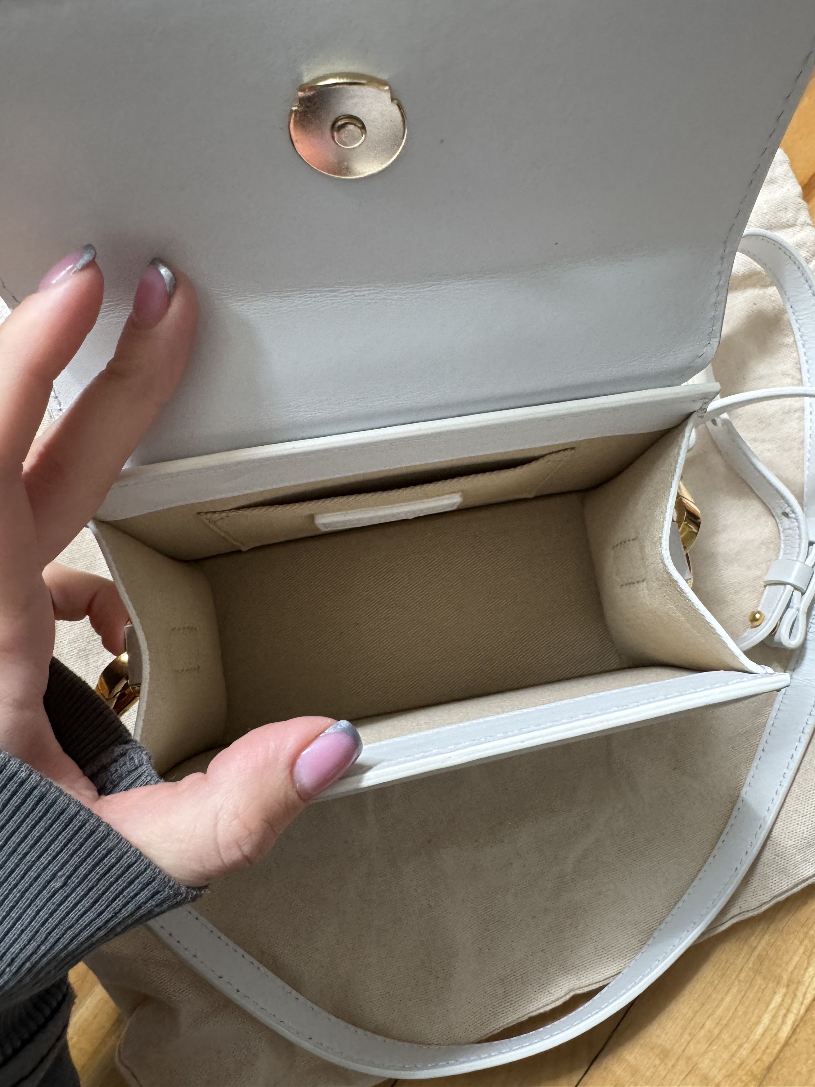 Jacquemus Jacquemus medium Chiquito white bag Size ONE SIZE - 8 Thumbnail