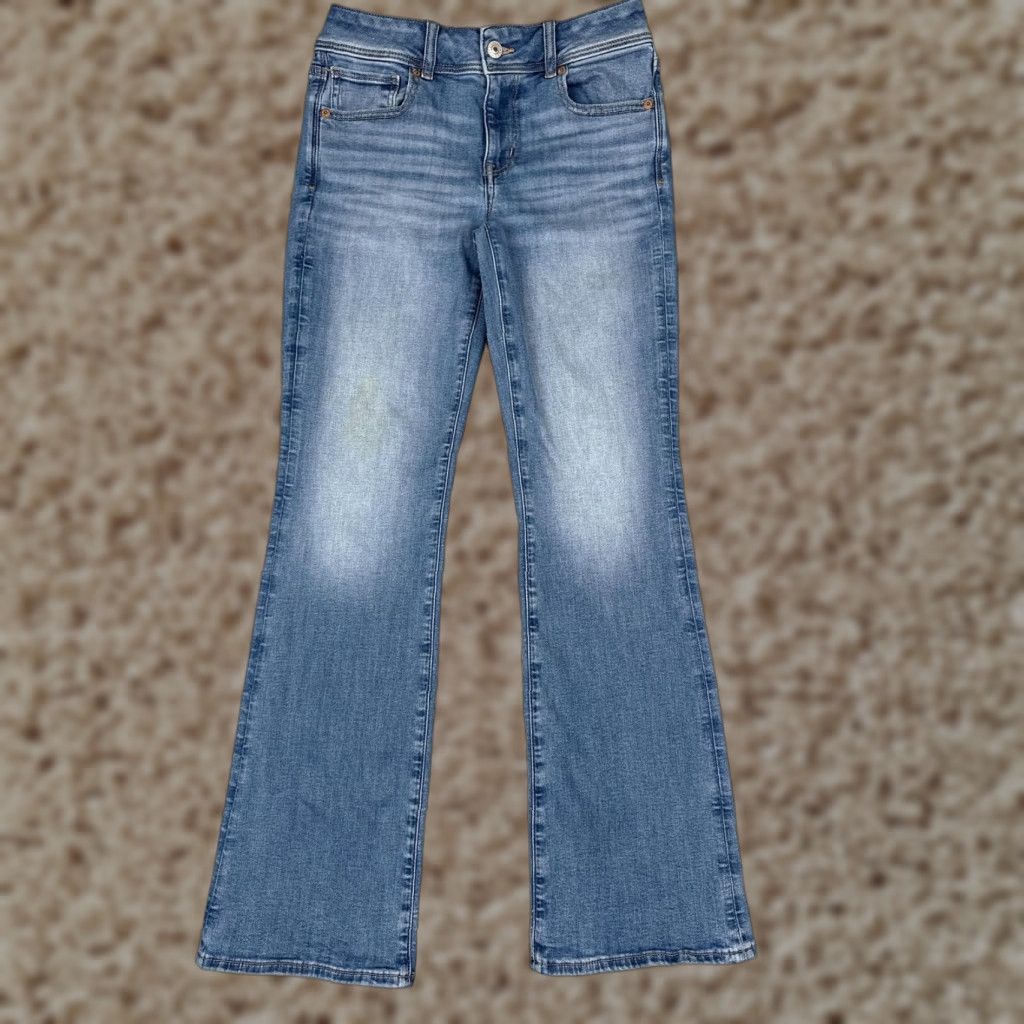 American Eagle Outfitters American Eagle Outfitters Jeans Womens Bootcut 2 Blue Mid Rise 26x29 Stretch Size 26" / US 2 / IT 38 - 1 Thumbnail