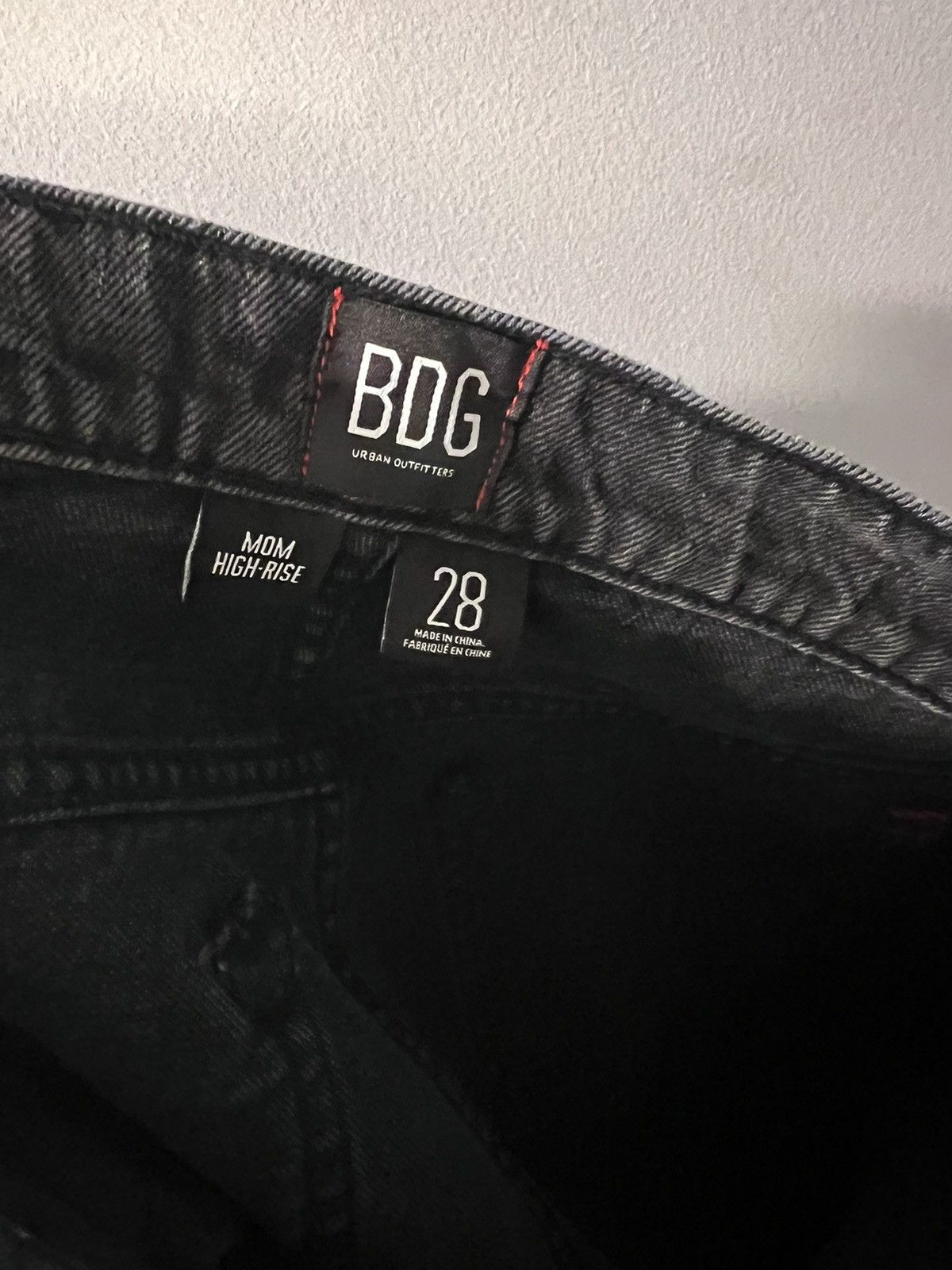 Japanese Brand × Vintage Black Skinny Fit Denim Jeans Size US 31 - 3 Thumbnail