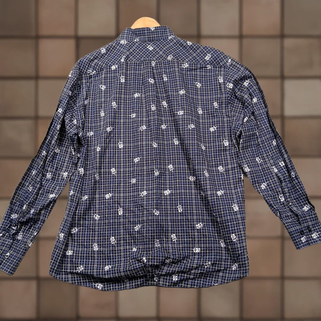 Ben Sherman Ben Sherman Black Label Shirt Mens XL Blue Check Long Sleeve Cotton Button Up Size US XL / EU 56 / 4 - 1 Thumbnail