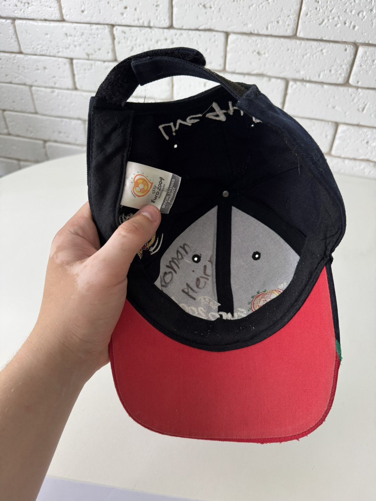 Vintage Euro 2004 vintage cap hat Size ONE SIZE - 6 Thumbnail