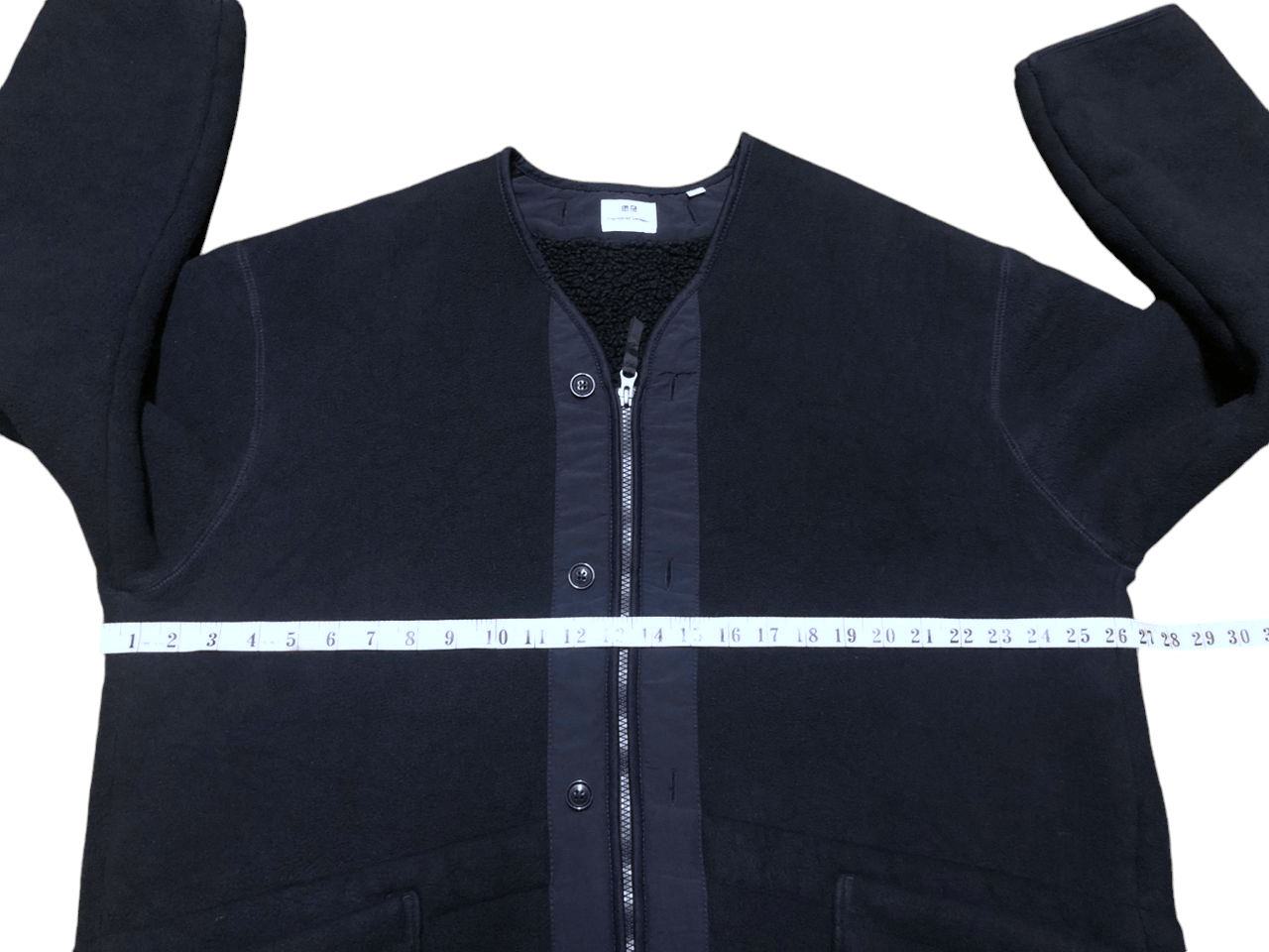 Engineered Garments × Uniqlo Engineered Garments x Uniqlo Sherpa Fleece NoCollars Jacket Size US XL / EU 56 / 4 - 13 Thumbnail
