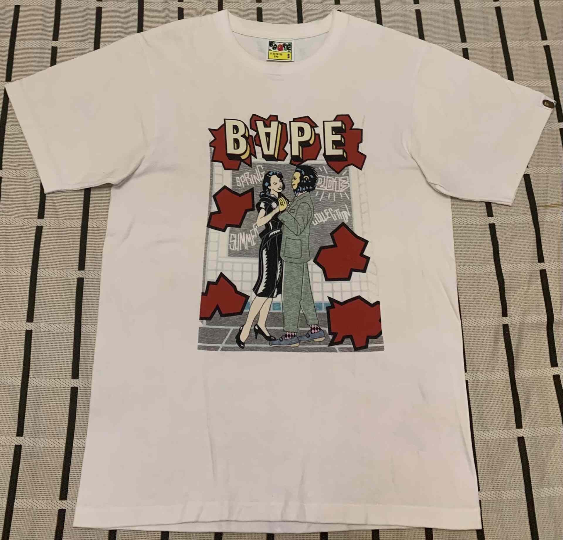 Bape Bape T-Shirt S Men Size US S / EU 44-46 / 1 - 1 Thumbnail