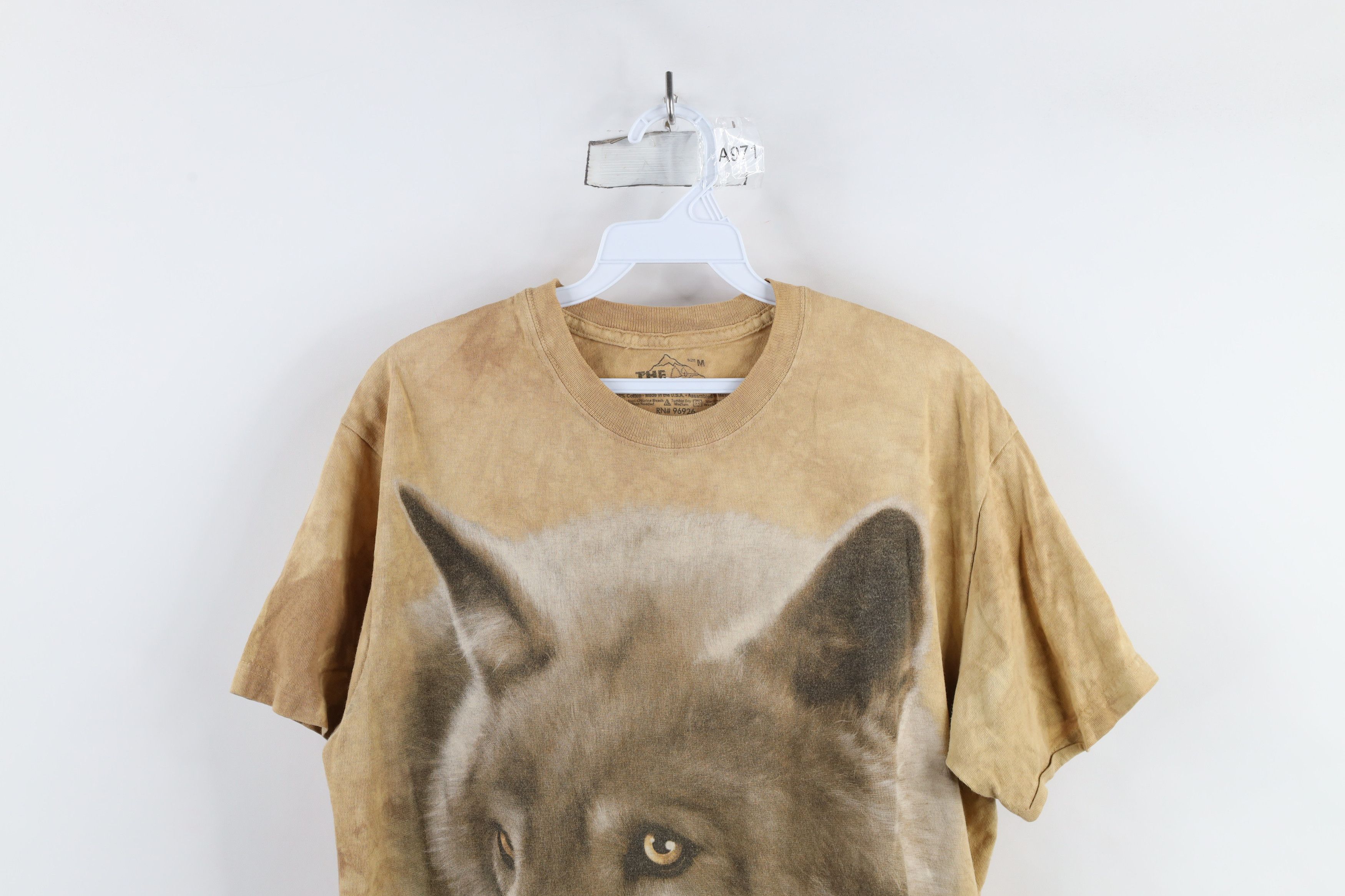 Vintage Vintage Y2K Streetwear Wash Wolf All Over Print T-Shirt USA Size US M / EU 48-50 / 2 - 2 Thumbnail