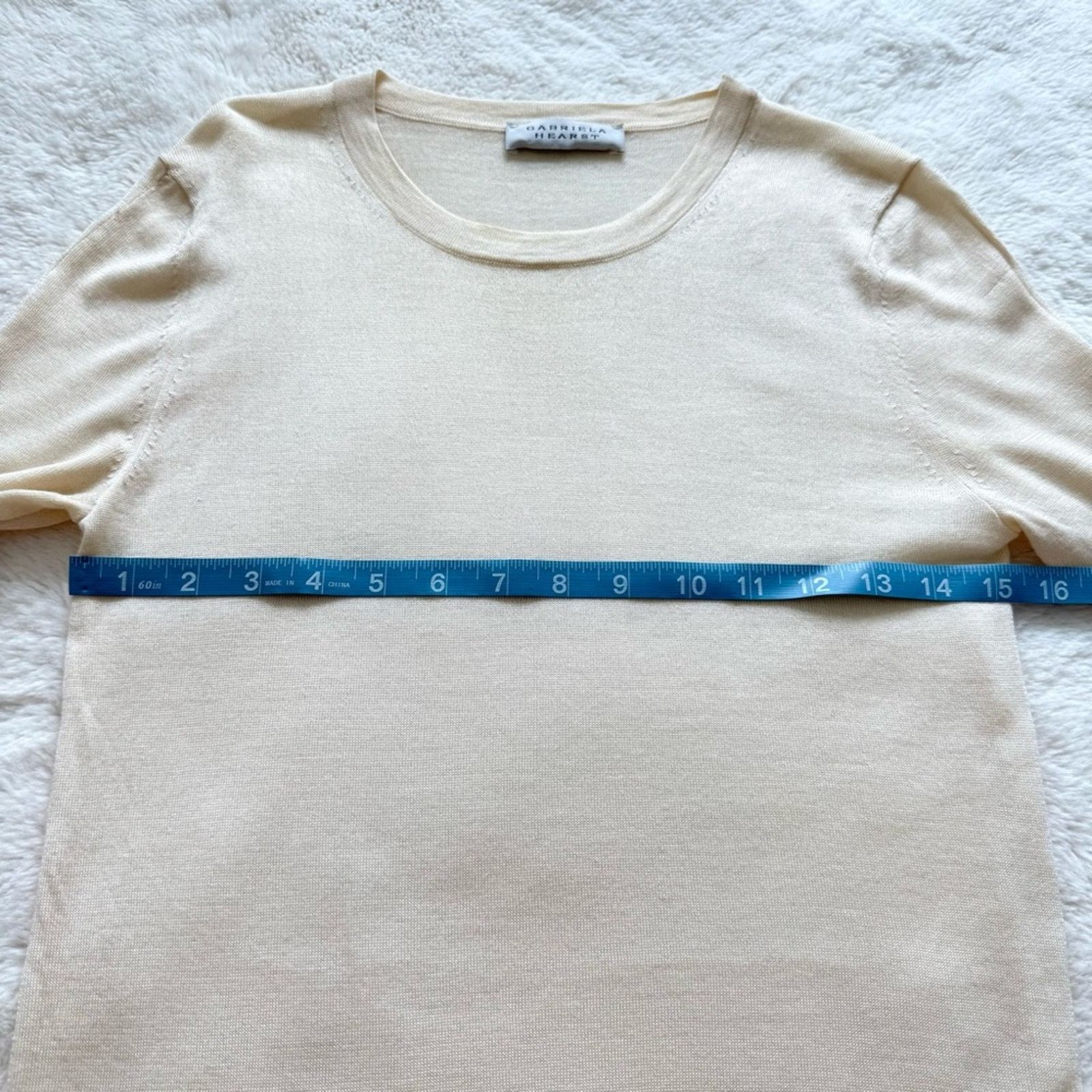 Gabriela Hearst Gabriela Hearst women cashmere/silk beige top size S 580$ Size S / US 4 / IT 40 - 7 Thumbnail