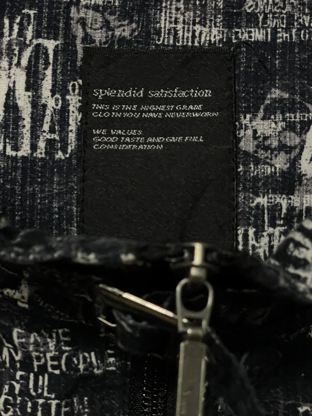Japanese Brand Vintage 90s Japan Designer Splendid Satisfaction Punk Skull Size US M / EU 48-50 / 2 - 12 Thumbnail