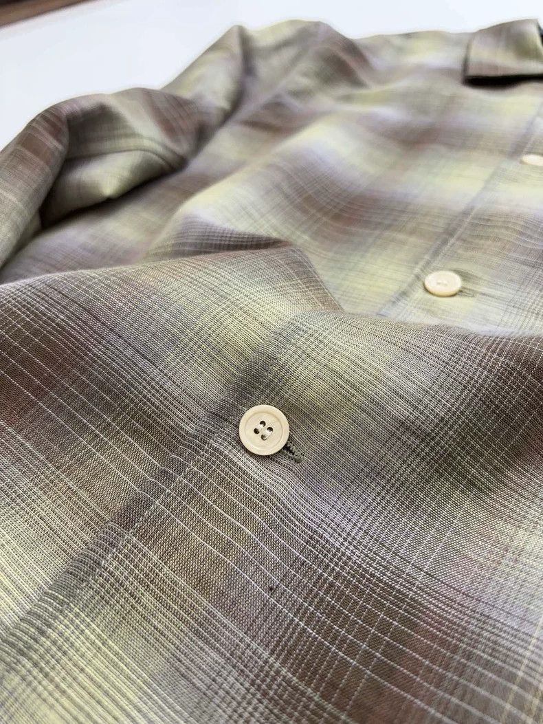 Our Legacy our legacy size M Greded linen lapel long-sleeved shirt 250 Size US M / EU 48-50 / 2 - 4 Thumbnail