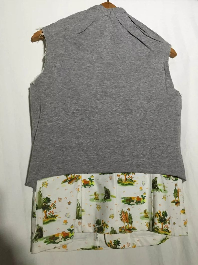 Undercover UNDERCOVER size os 2002 "Haze" Suit Patchwork Vest 2504-Nex Size 38R - 2 Thumbnail