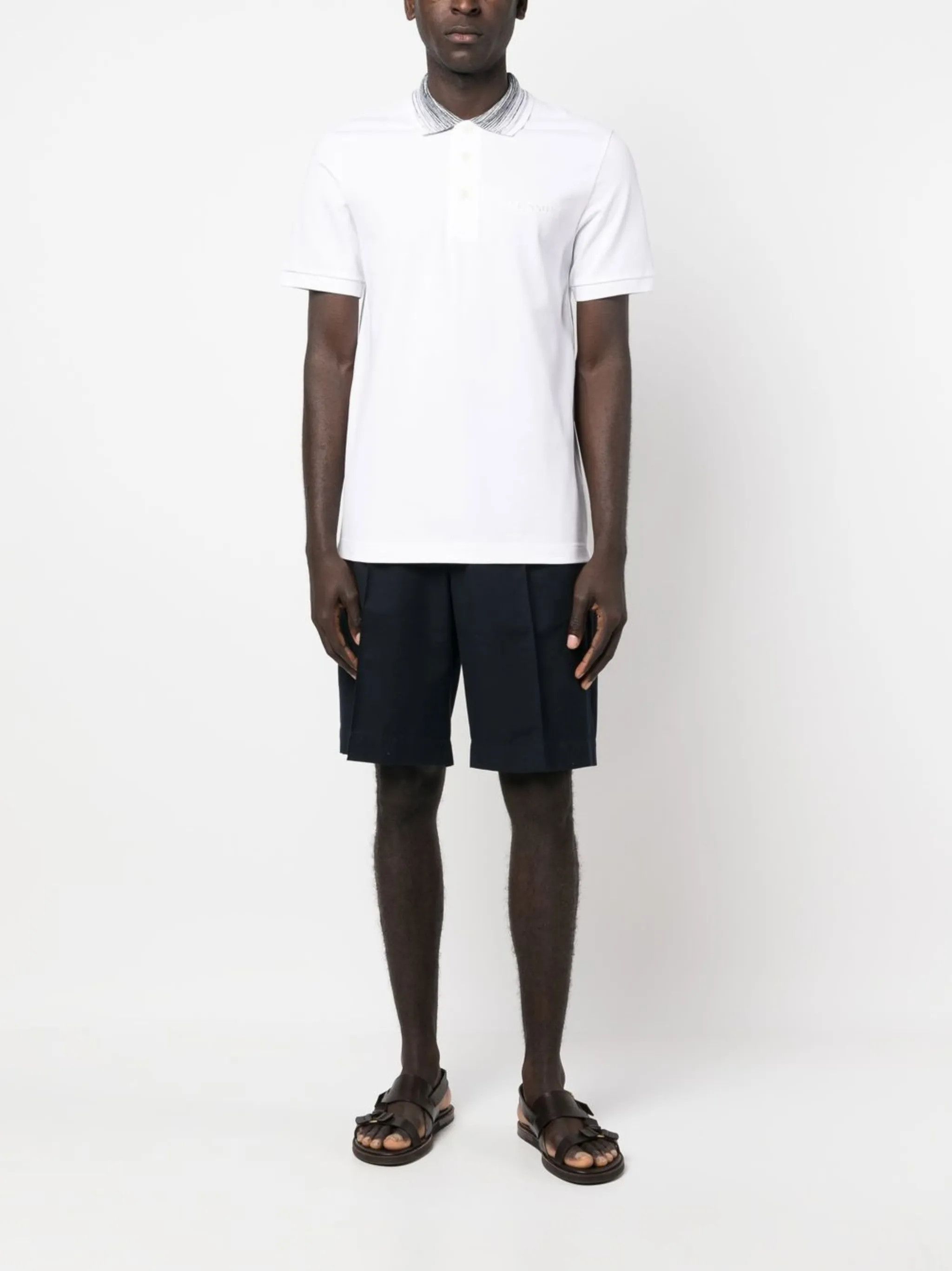 Missoni o1y0225 Polo Shirt in White Size US S / EU 44-46 / 1 - 5 Thumbnail