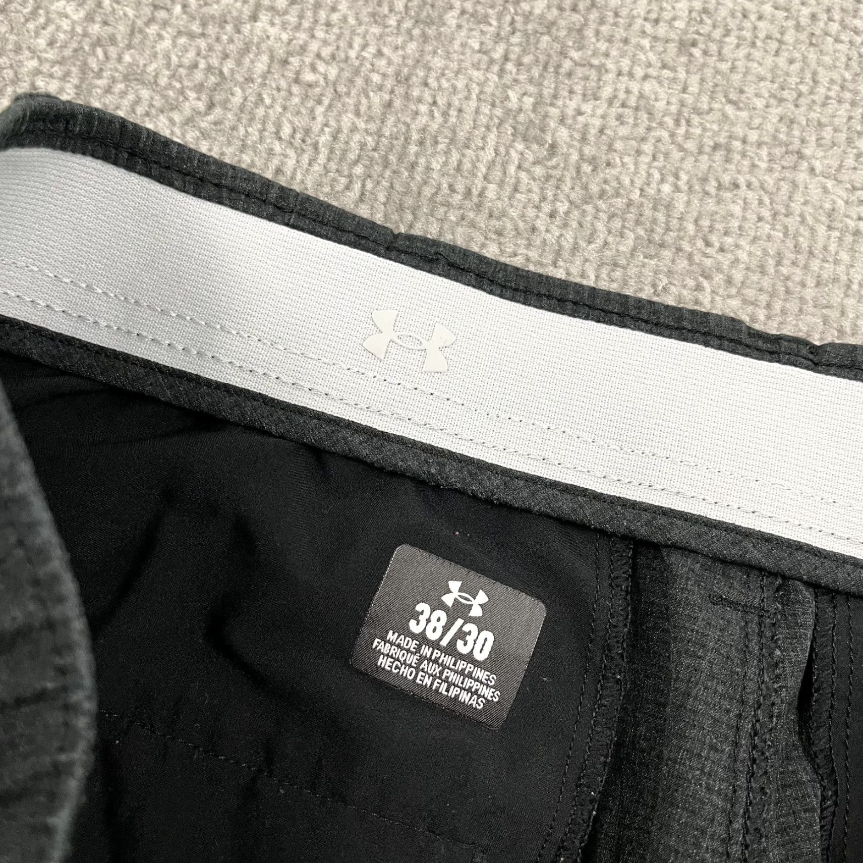 Under Armour Under Armour Vented Pants Mens 36 x 30 Straight Leg Gray Performance Golf Chino Size US 36 / EU 52 - 2 Thumbnail