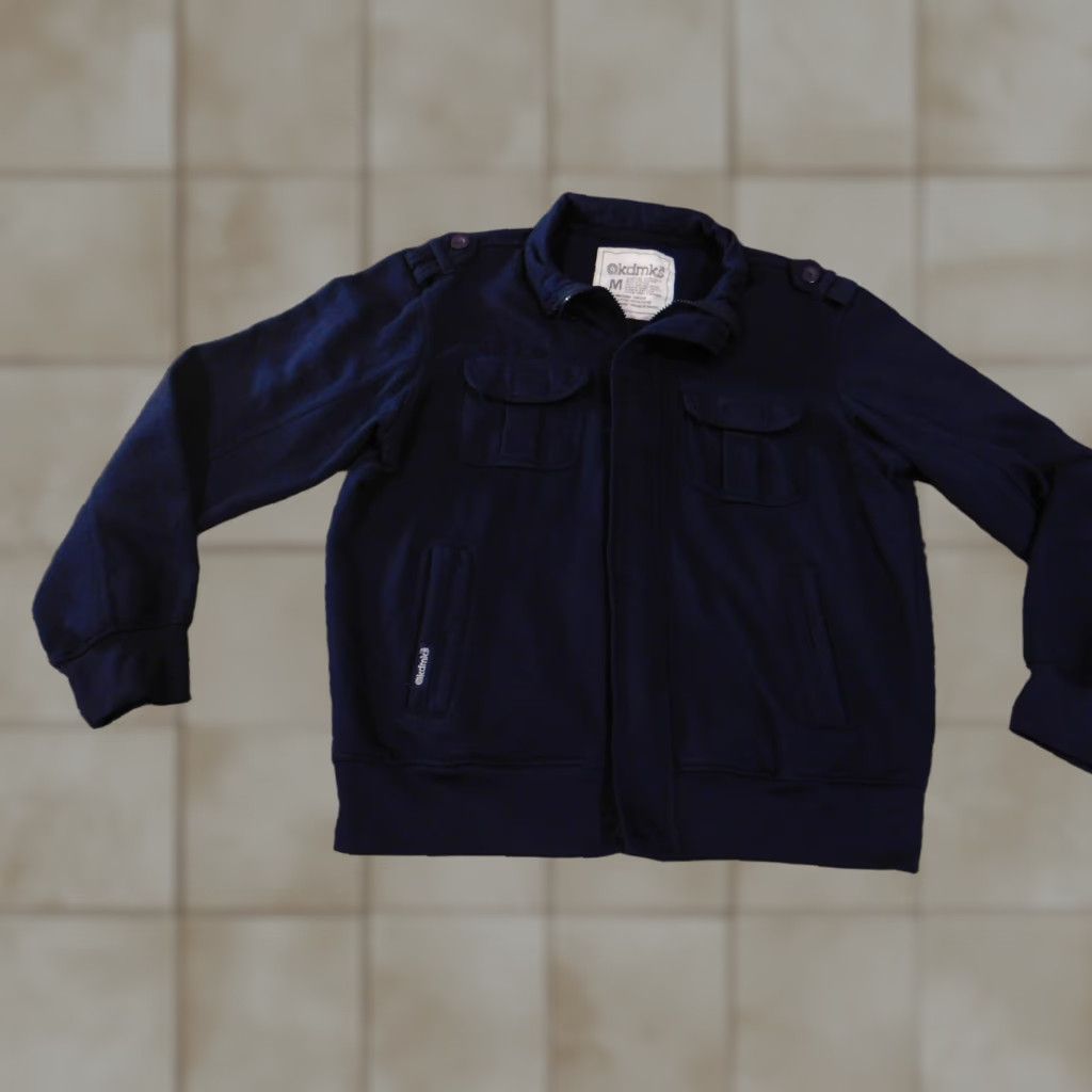 Akademiks akademiks jacket medium mens y2k vintage blue zip knit stretch retro bomber jacket Size M / US 6-8 / IT 42-44 - 1 Thumbnail