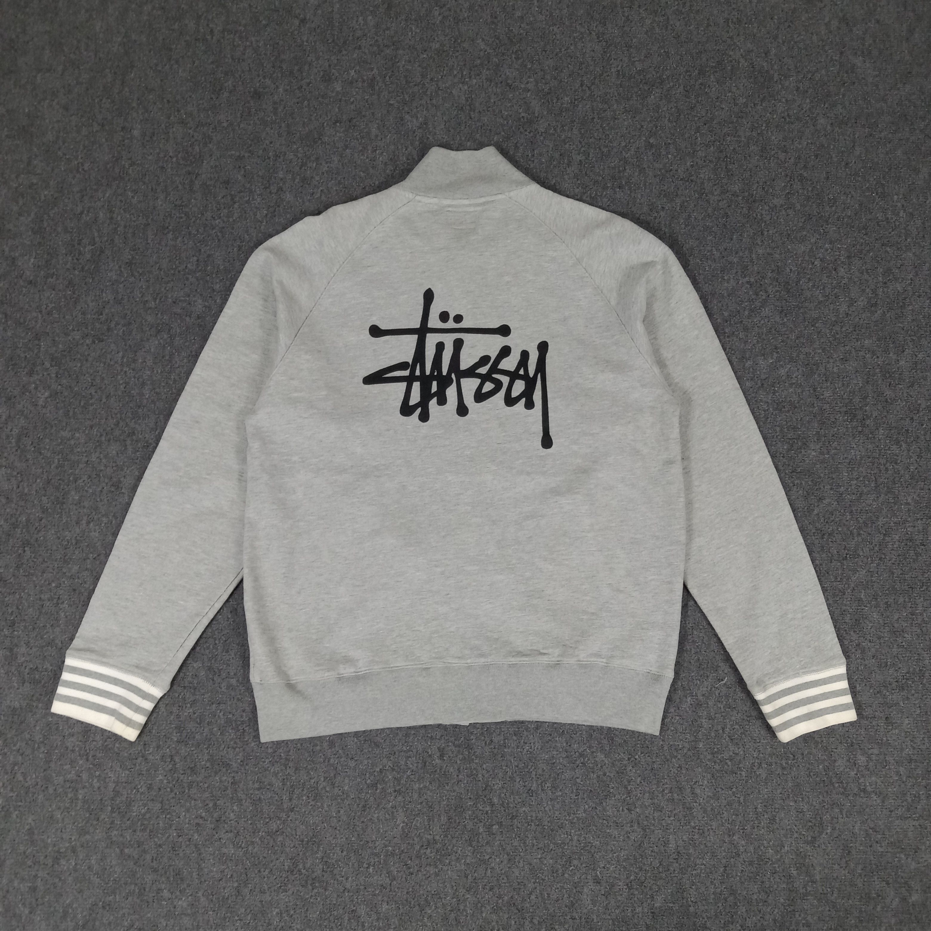Stussy × Vintage Stussy Streetwear Style Big Logo Custom Sweatshirt Size US M / EU 48-50 / 2 - 1 Thumbnail