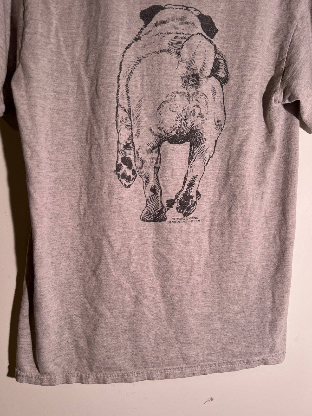 Vintage 90’s 2000’s Y2K VTG Vintage Pug Dog Pet Animal Retro T Shirt Size US S / EU 44-46 / 1 - 7 Thumbnail