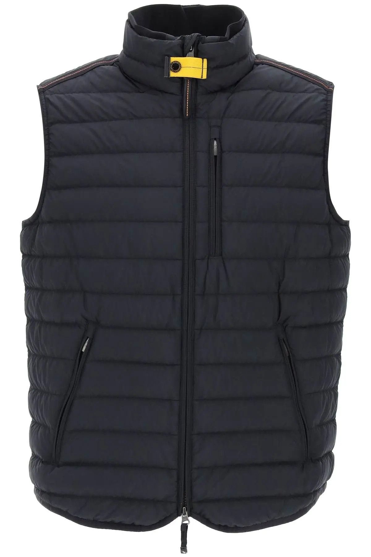 Image of Parajumpers O1S22I1N0324 Ly Padded Sleeveless Down Vest In Black, Men's (Size Small)