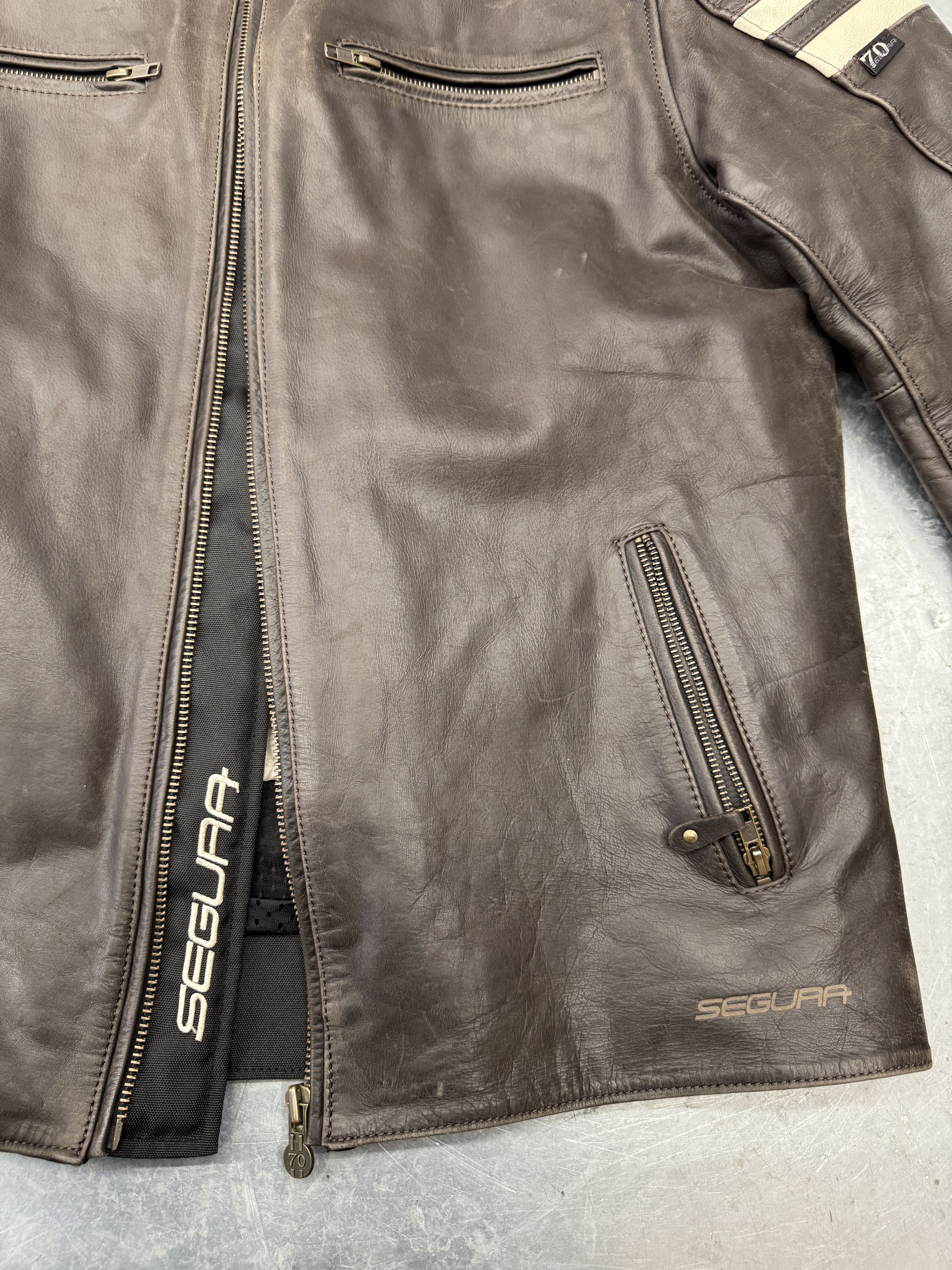 Other Vintage Segura Moto Jacket Size US XXL / EU 58 / 5 - 2 Thumbnail