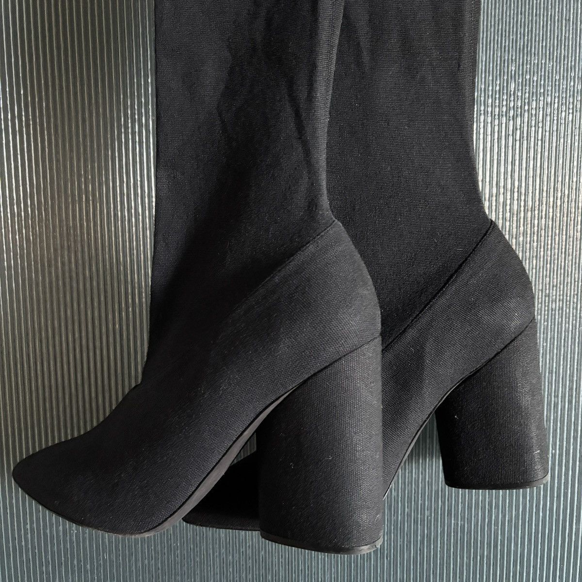 Yeezy Yeezy Season 4 Over Knee Boots Black Made Italy Size 10 Size US 10 / IT 40 - 4 Thumbnail