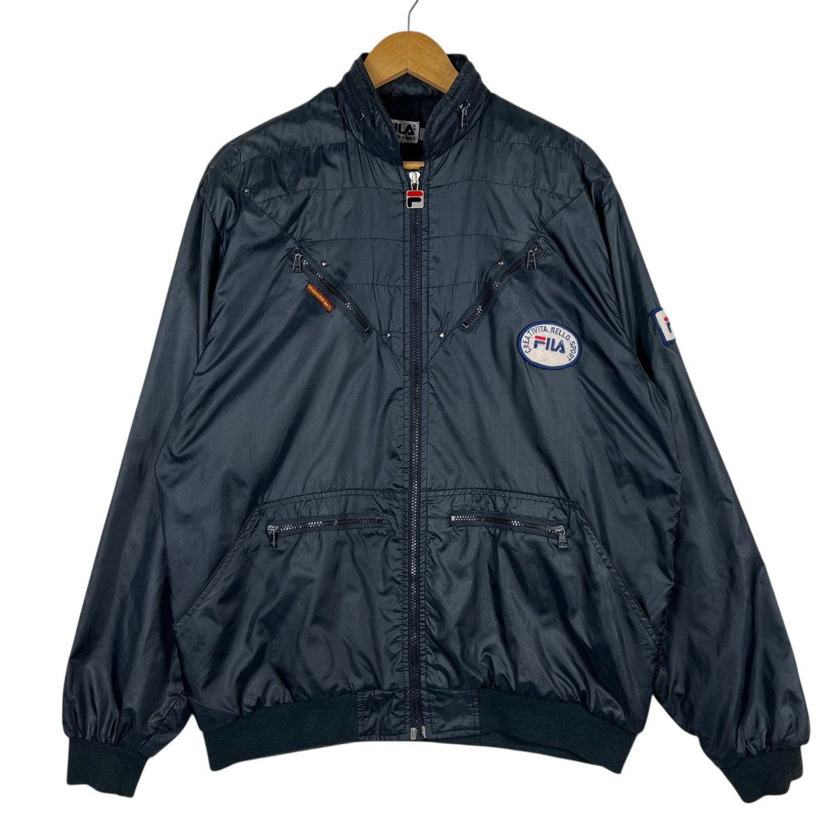Fila 🔥 Vintage Fila Creativita NelloSport Zip Up Jacket Size US XL / EU 56 / 4 - 1 Thumbnail