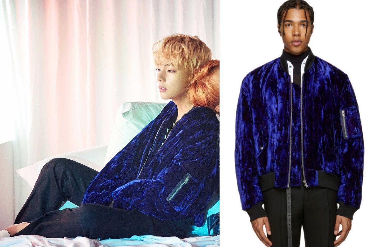 Haider Ackermann Haider Ackermann FW16 Cobalt Blue Crushed Velvet Jacket Sz.M Size US M / EU 48-50 / 2 - 2 Thumbnail