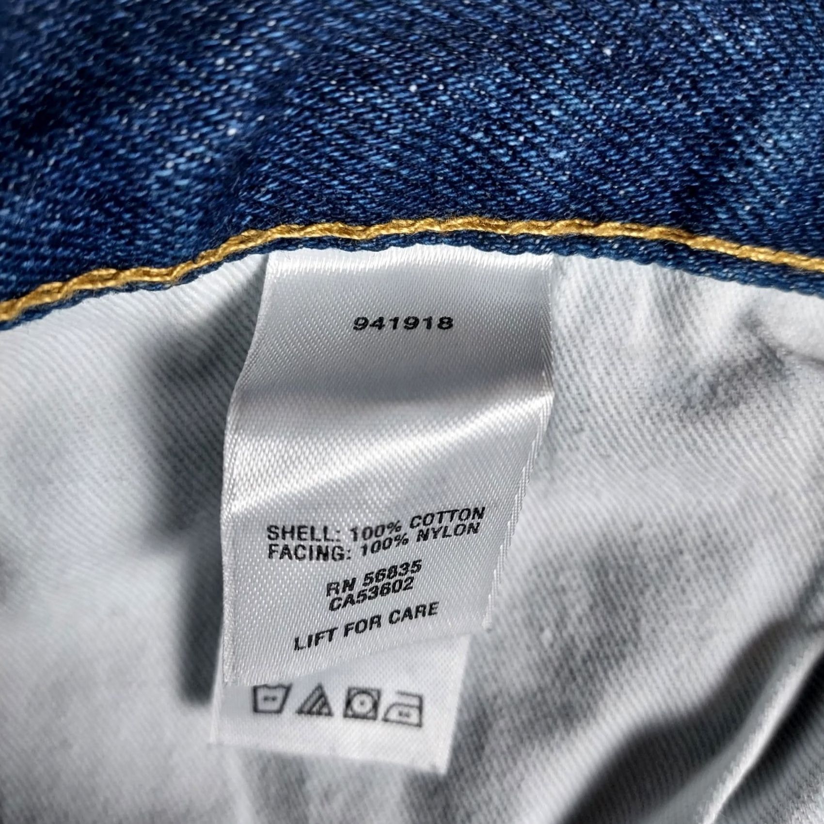 Vintage Cabela's Brush Denim Jeans Mens 32x30 Jeans 5-Pocket Blue Cotton Denim Regular Rise Medium Wash Outdoor Workwear Day Outdoor Winter Spring Fall Mens Size US 32 / EU 48 - 5 Thumbnail