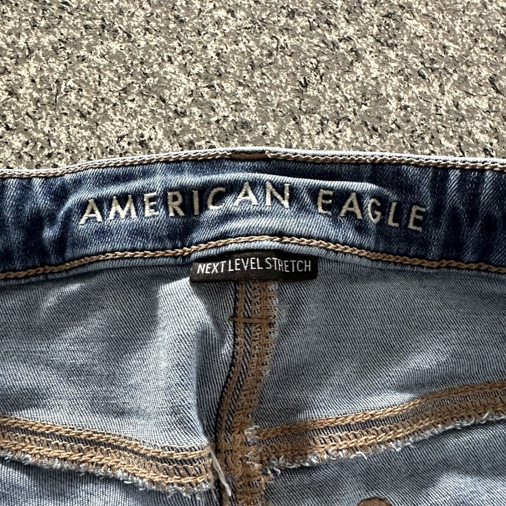 American Eagle Outfitters American Eagle Outfitters Jeans Womens 8 R 29x27 AE High Rise Jegging Stretch Slim Denim Blue 8 Womens Jeans Size 30" / US 8 / IT 44 - 3 Thumbnail