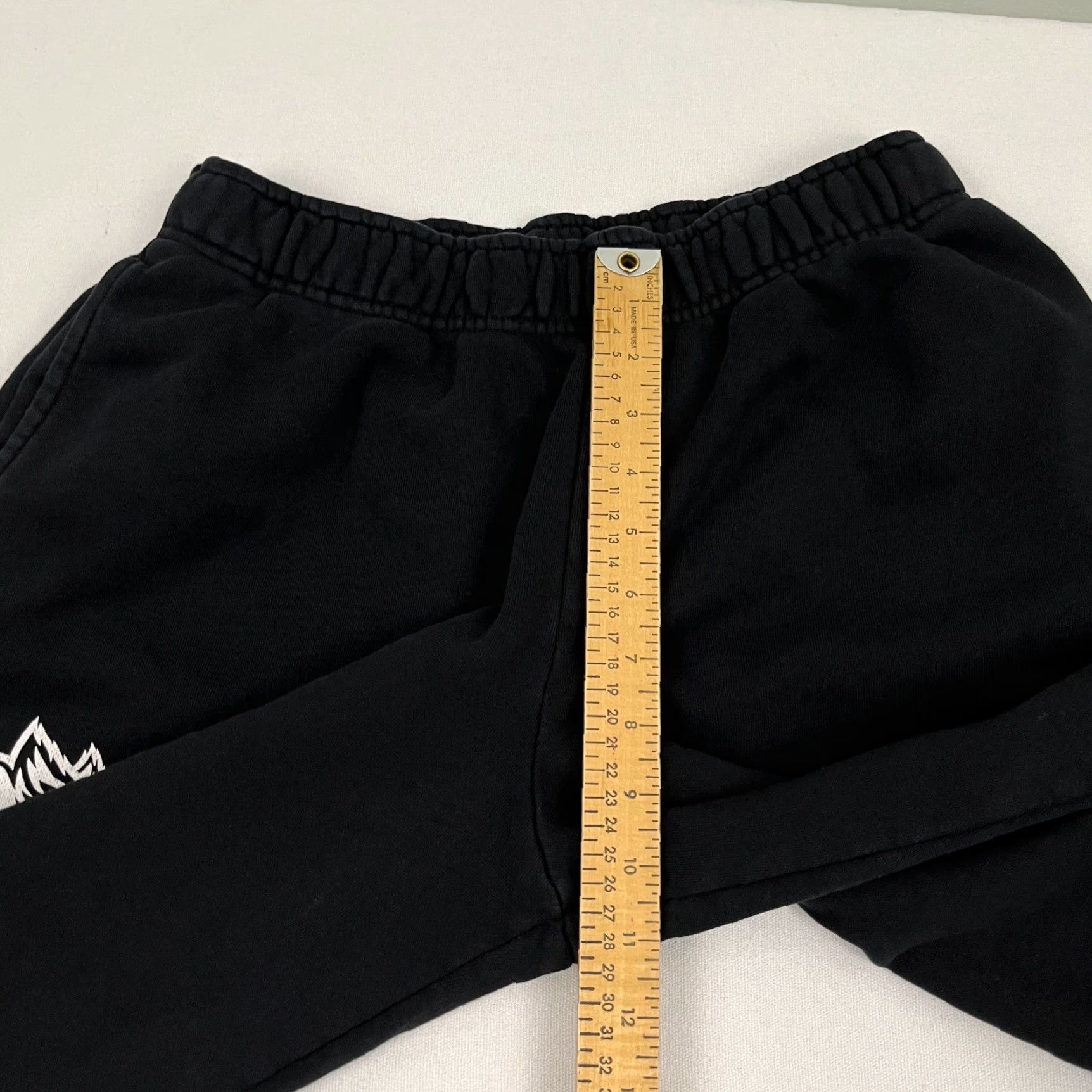 Darc Sport Darc Sport Wolves Sweatpants Womens S Black Oversized Wide-Leg Baggy /500 | Athletic | Casual | Activewear | Pants Size 28" / US 6 / IT 42 - 7 Thumbnail