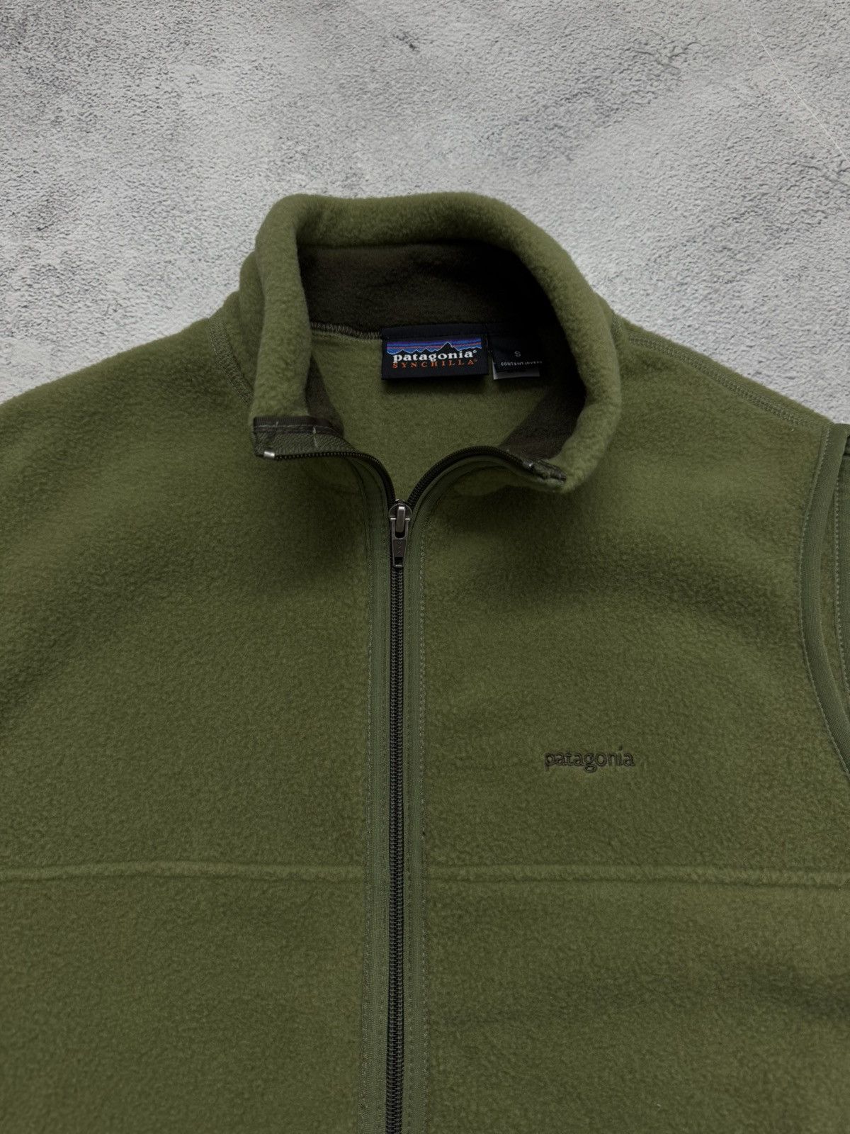 Patagonia Vintage PATAGONIA SYNCHILLA VEST FLEECE Size US S / EU 44-46 / 1 - 2 Thumbnail