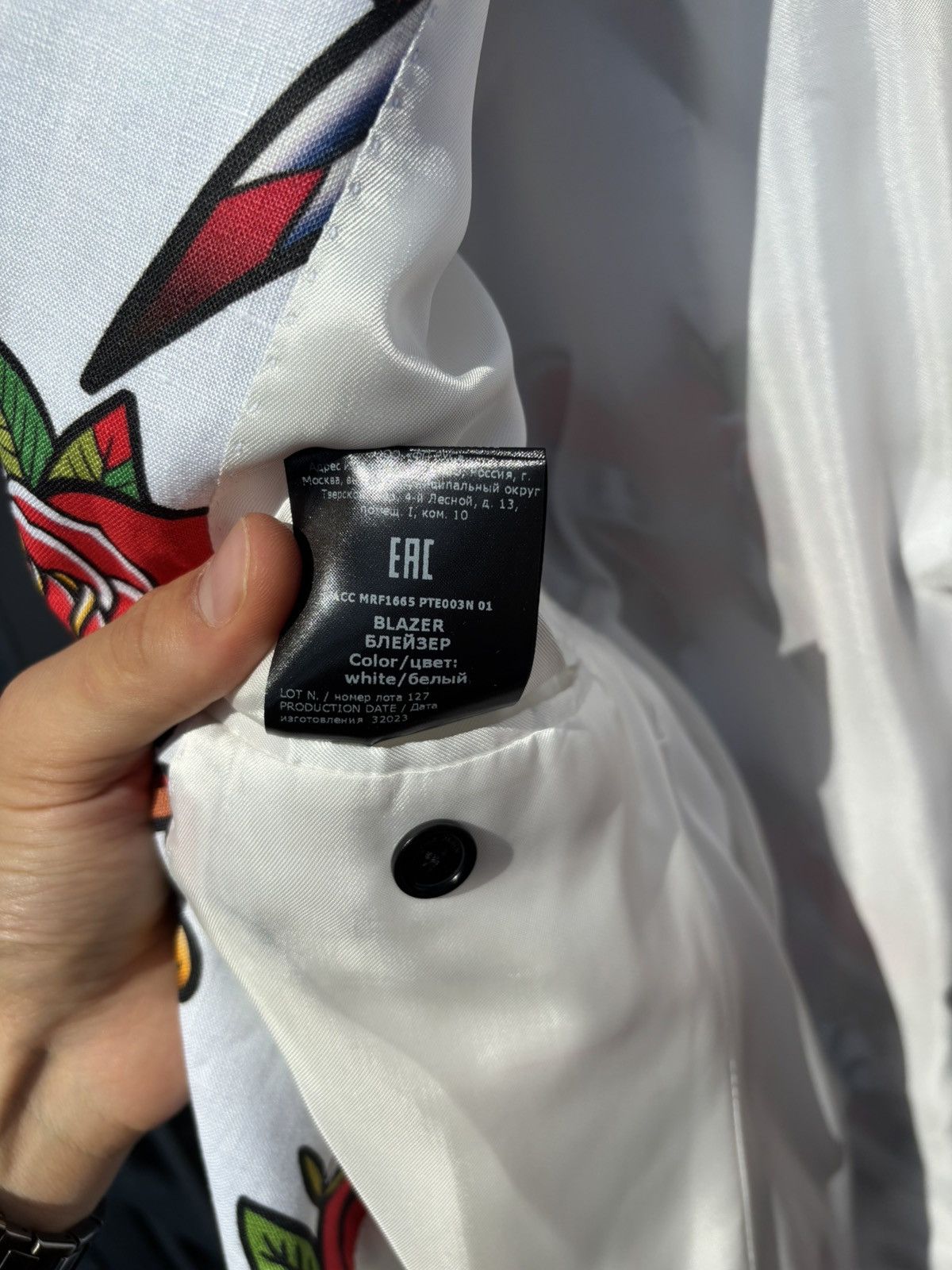 Philipp Plein philipp plein blazer linen Size 52L - 8 Thumbnail