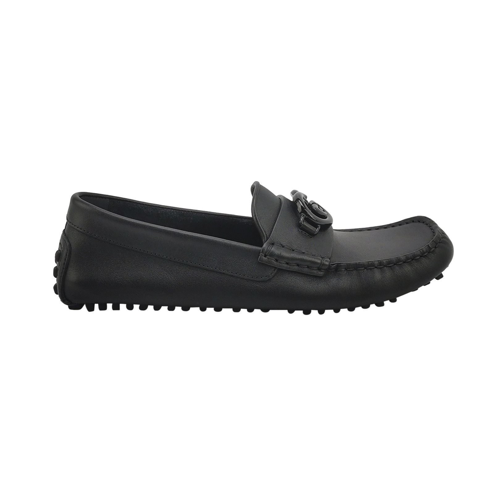 Gucci Gucci Interlocking G Leather Driver Loafers 38.5 Size US 5.5 / EU 38 - 1 Thumbnail