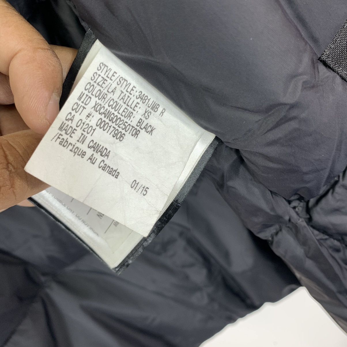 Canada Goose VINTAGE CANADA GOOSE DOWN PUFFER FADED JACKET Size US XS / EU 42 / 0 - 12 Thumbnail