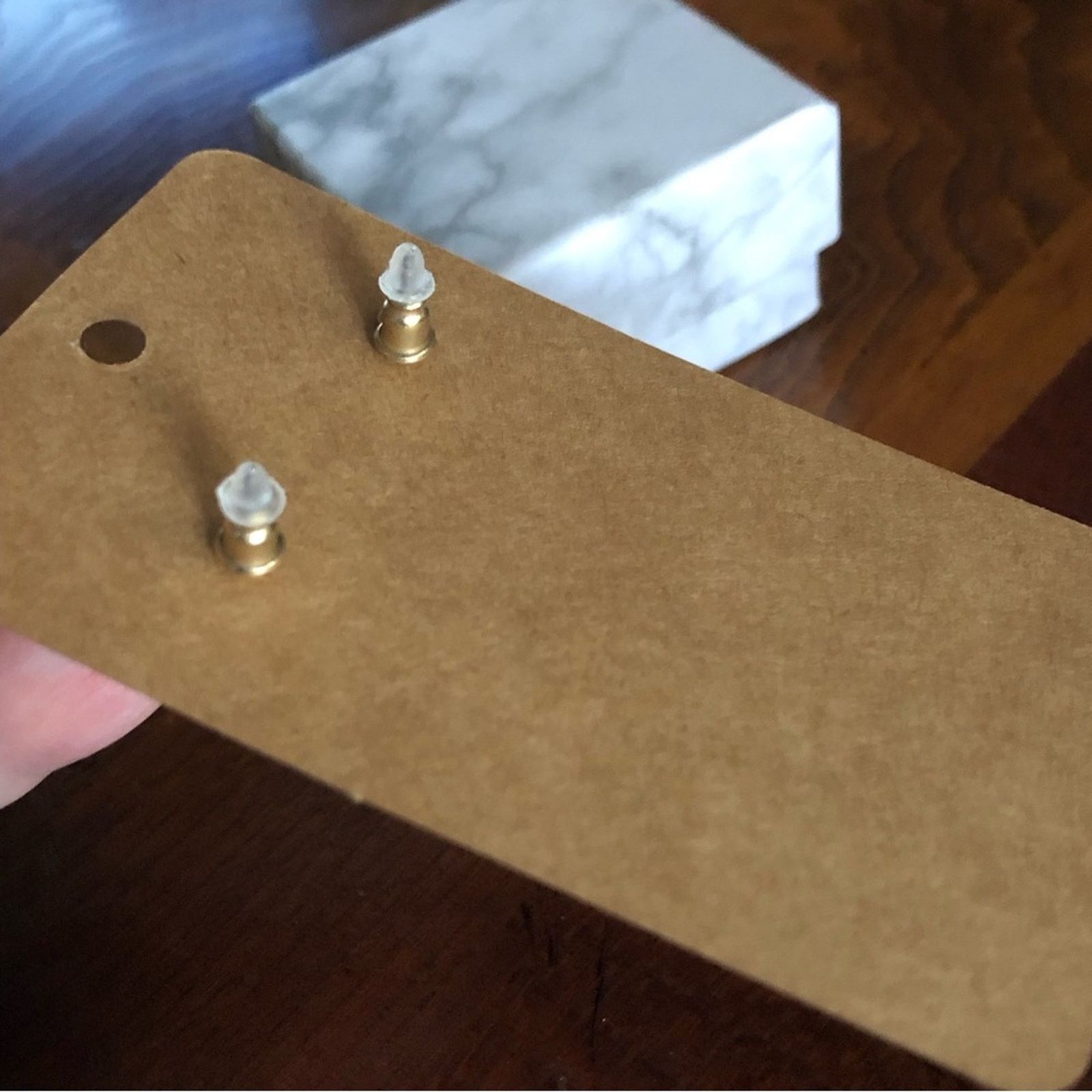 Jewelry Elegant 6mm classic white glass pearl post earrings Size ONE SIZE - 5 Thumbnail