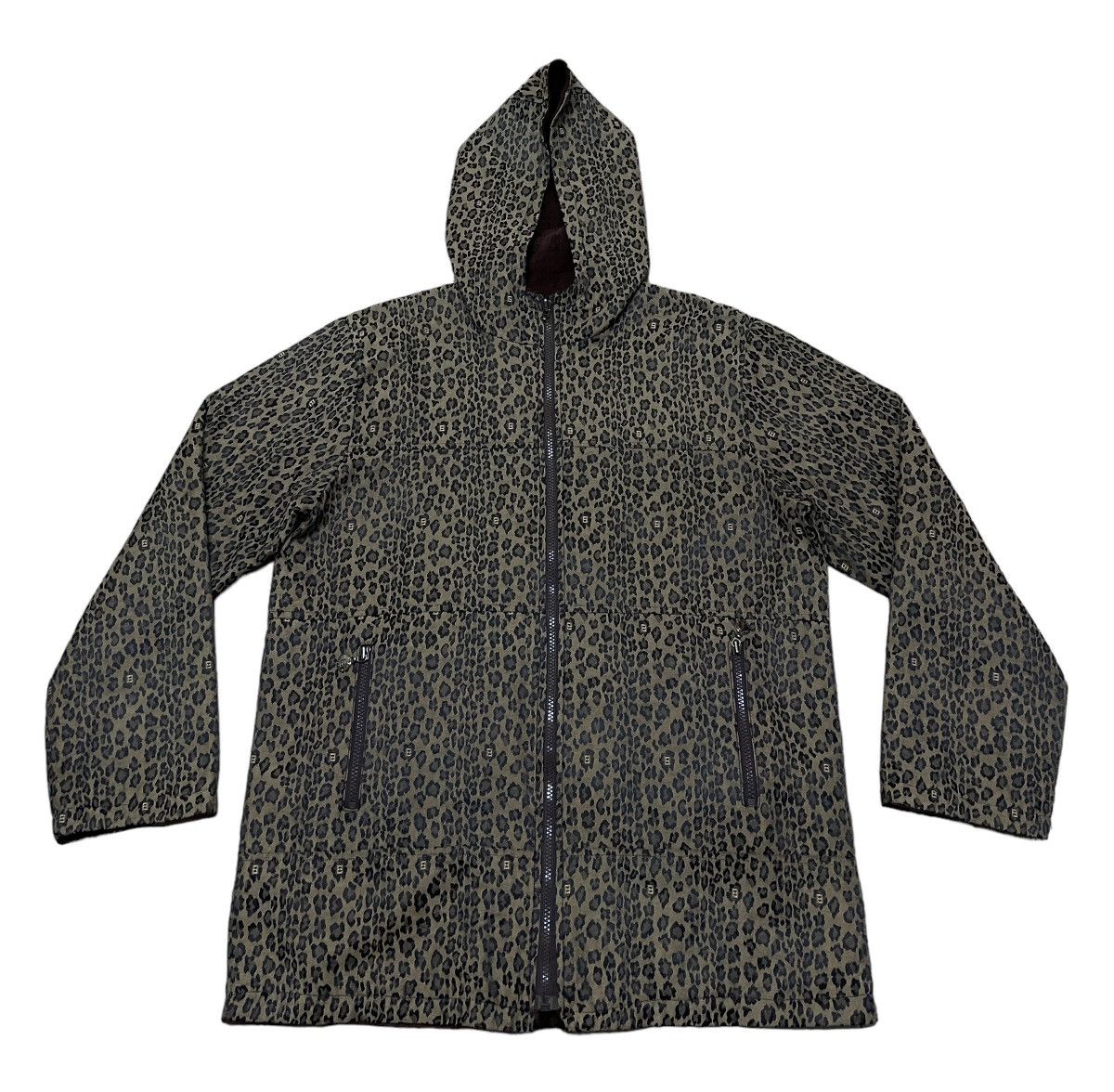 image of Very Design Vintage Brand Fendi Reversible Hoodie 1990S in Brown, Men's (Size Large)