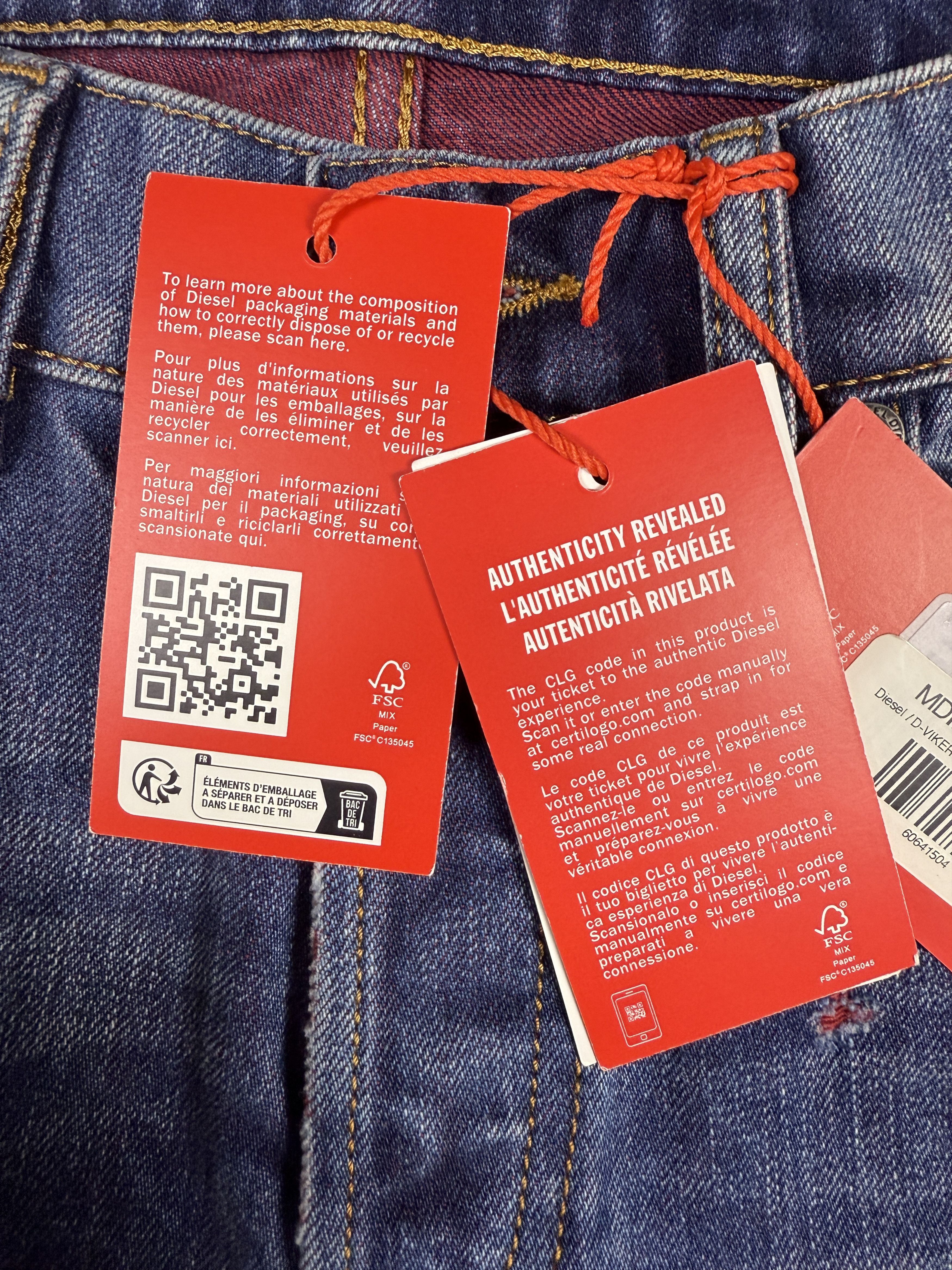 Diesel $425 Diesel D-Viker Trousers Size US 28 / EU 44 - 8 Thumbnail