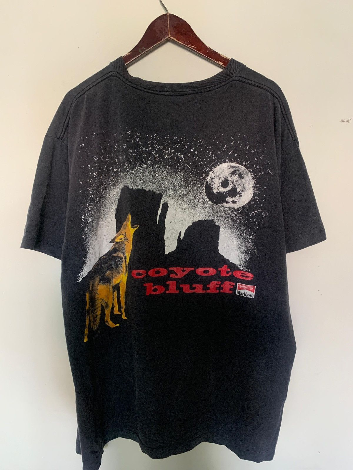 Marlboro Vintage Marlboro coyote bluff pocket tee Size US XL / EU 56 / 4 - 1 Thumbnail