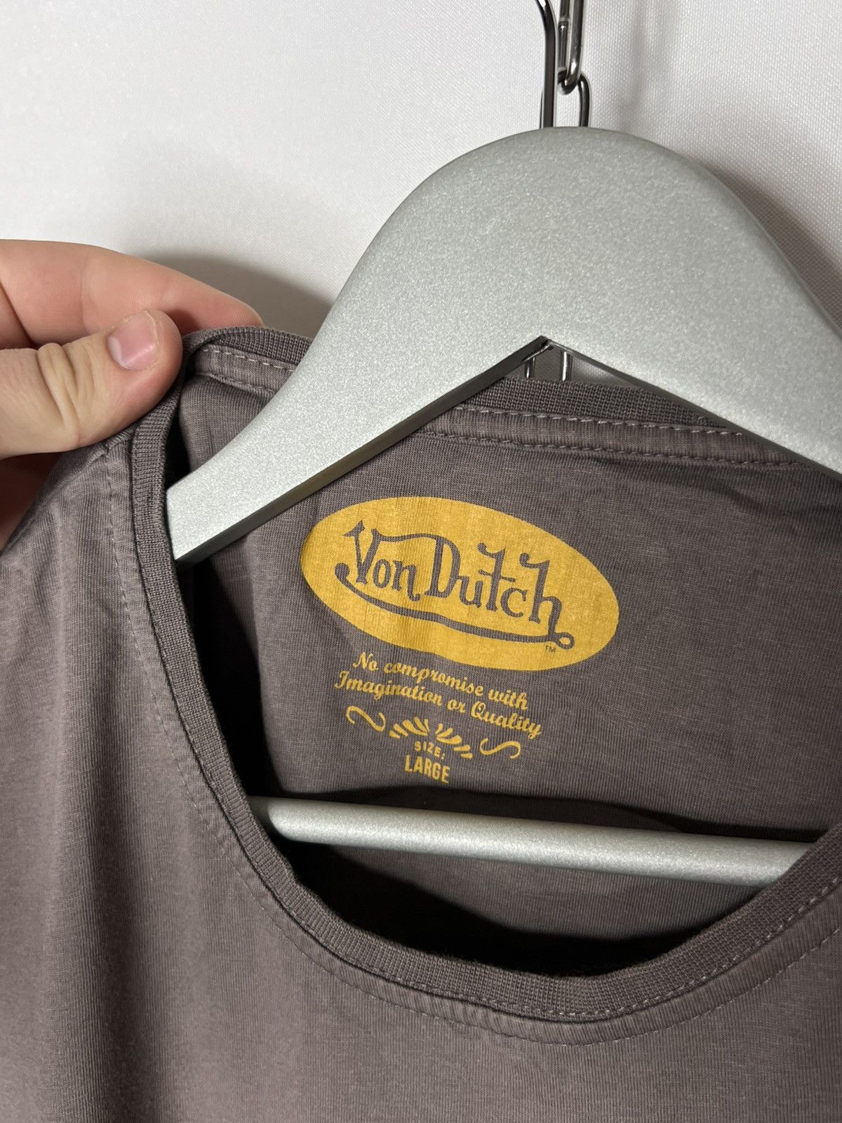 Von Dutch Vintage Von Dutch Graphic Big Logo Tee T-Shirt Size US L / EU 52-54 / 3 - 7 Thumbnail