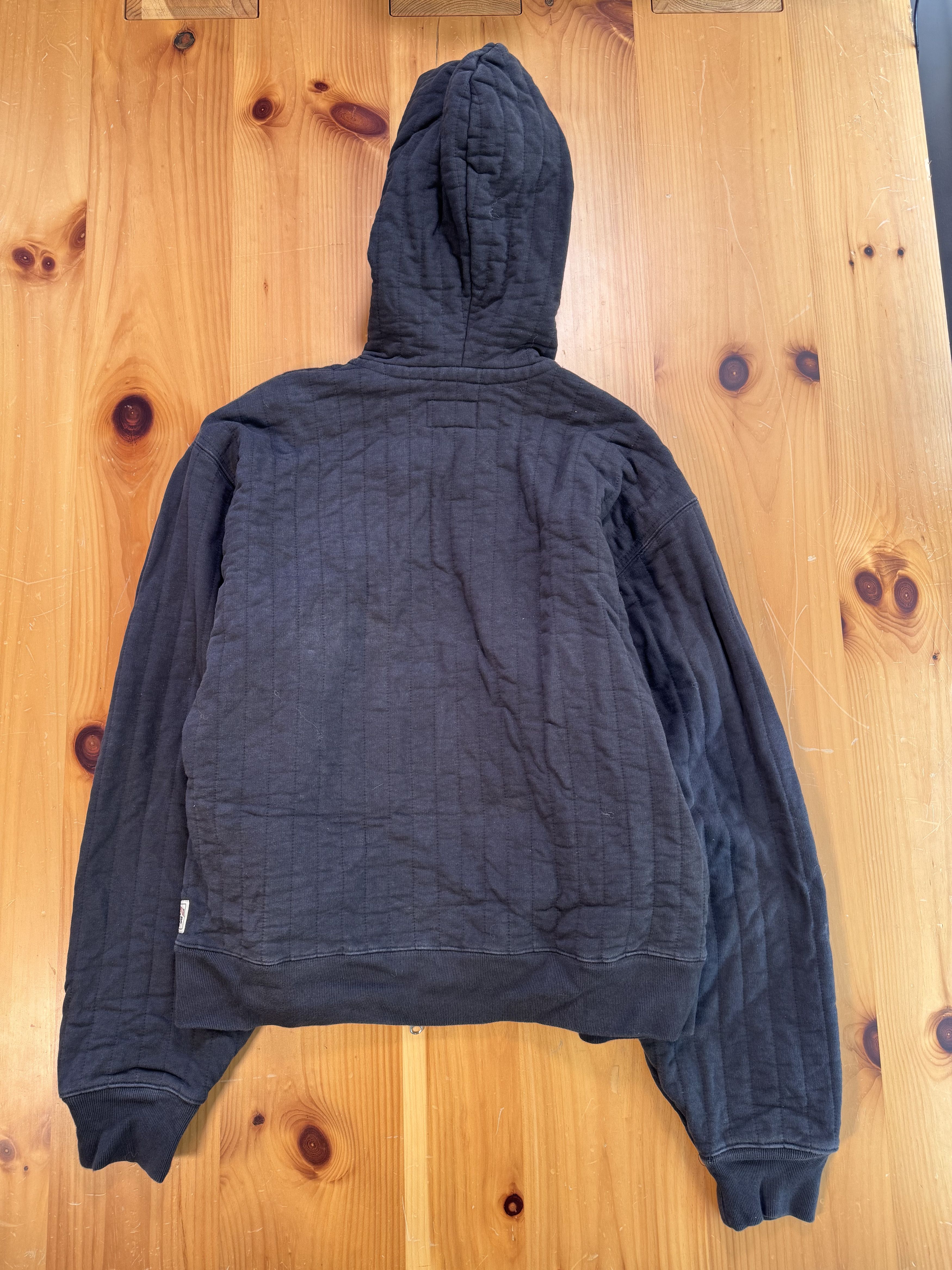Stussy Stussy Quilted Double Layer Work Hoodie Zip Up Size US XL / EU 56 / 4 - 7 Thumbnail