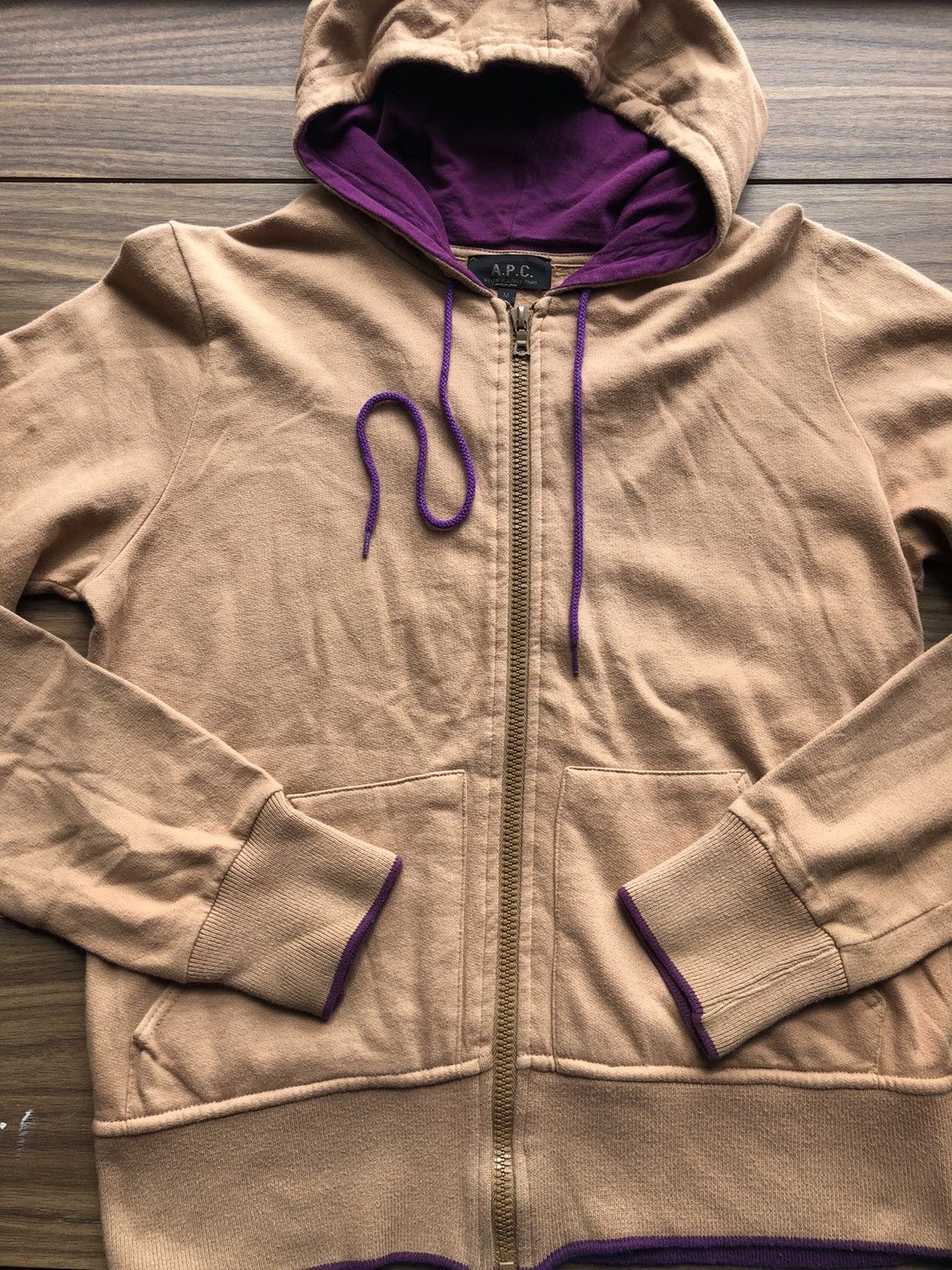 A.P.C. 🇫🇷A.P.C France sweatshirt zipper pullover hoodie Size US M / EU 48-50 / 2 - 1 Thumbnail