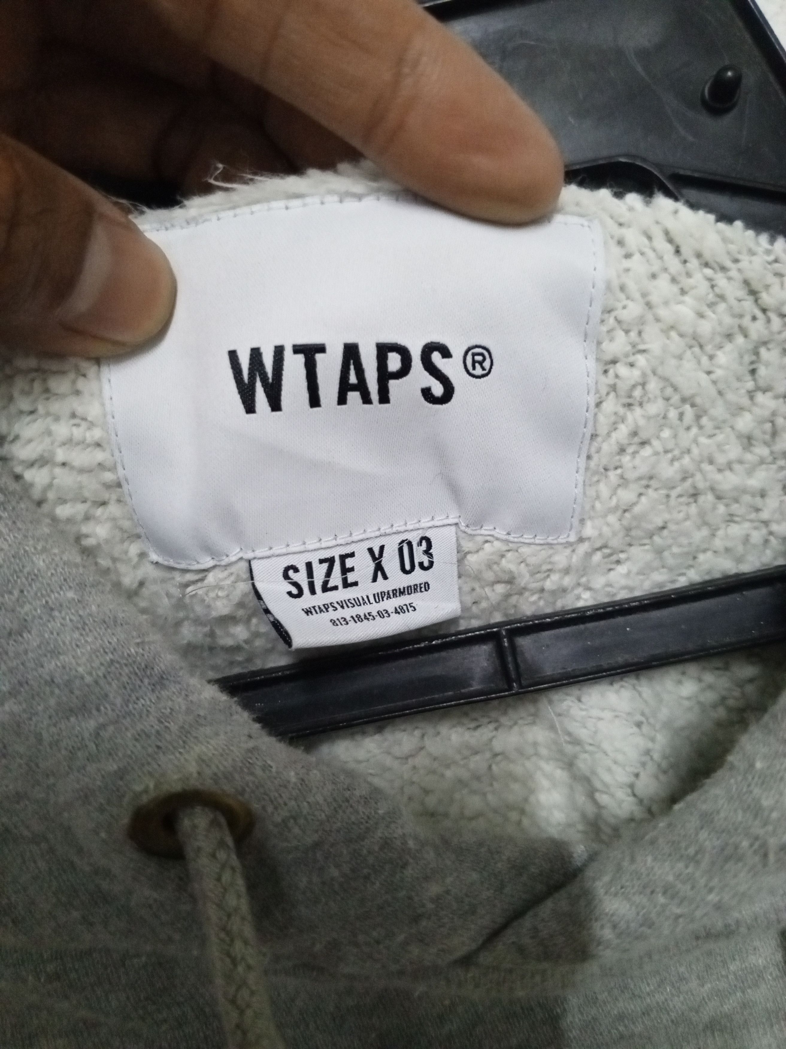 Wtaps DSPLN -Wtaps hoddie grey XL Size US XL / EU 56 / 4 - 9 Thumbnail