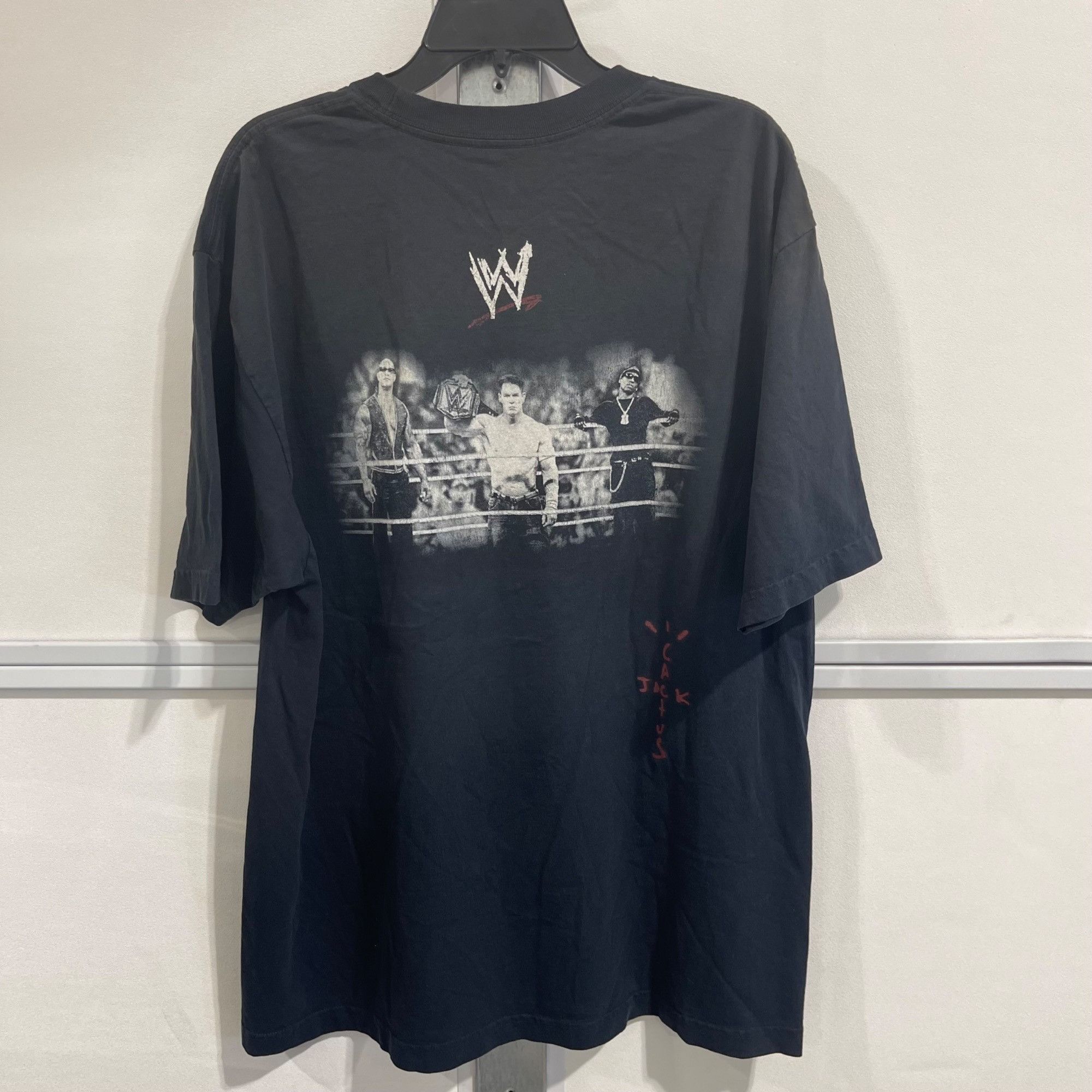 TRAVIS SCOTT x WWE WRESTLING IS REAL TEE SZ MEDIUM