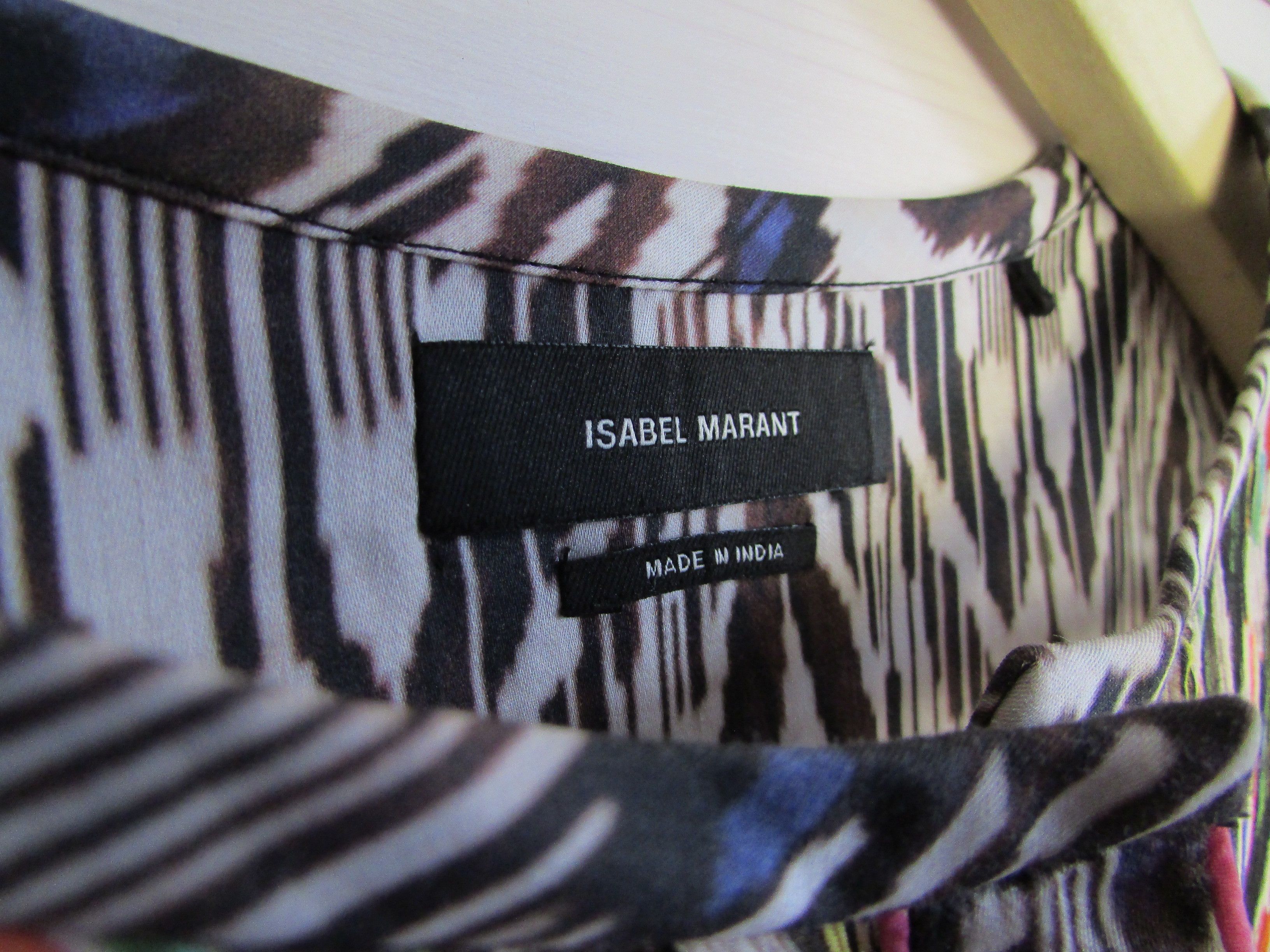 Isabel Marant Isabel Marant Women's Silk Shirt Buttons Size M / US 6-8 / IT 42-44 - 3 Thumbnail