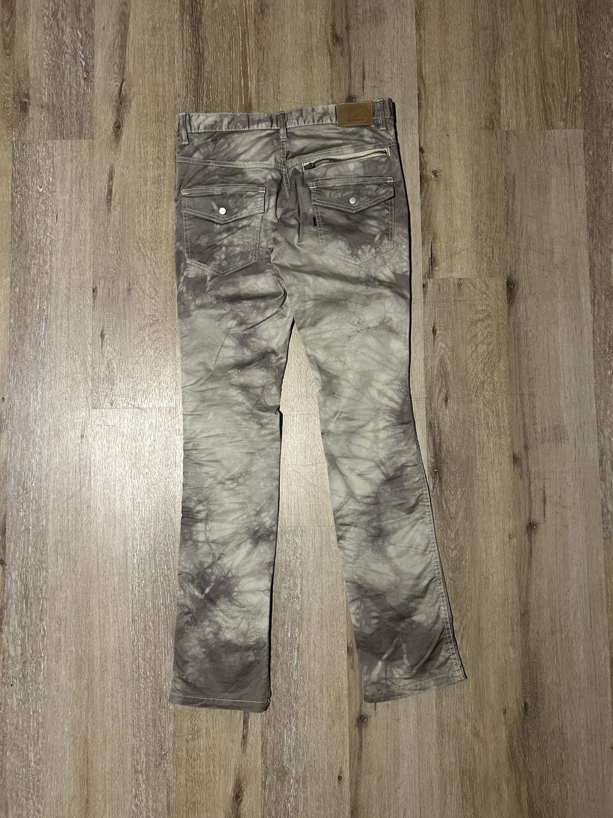 L7 Real Hip L7 Real Hip Skinny Tie Dye Zipper Pants Size US 32 / EU 48 - 4 Thumbnail