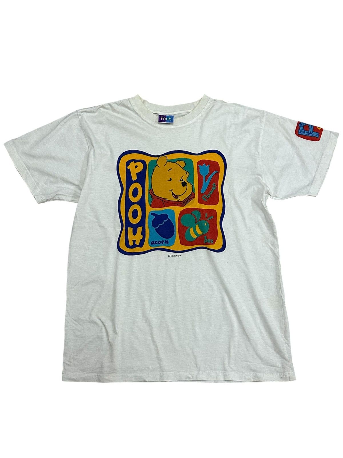 Disney Vintage Winnie The Pooh Cartoon Disney Japan Tee Size US M / EU 48-50 / 2 - 1 Thumbnail