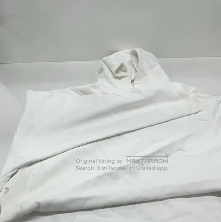 Balenciaga Balenciaga White Long Sleeve Hoodie with Prints. Size US M / EU 48-50 / 2 - 5 Thumbnail