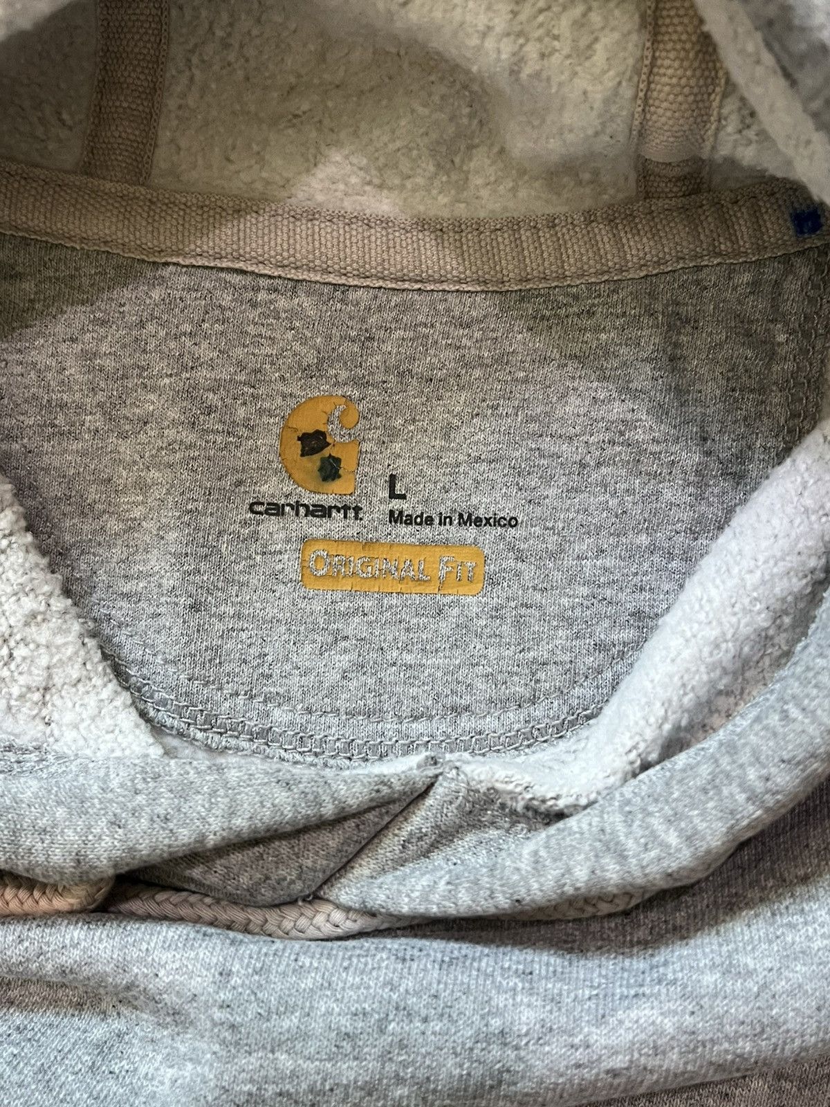Carhartt Carhartt Men's Midweight Hooded Sweatshirt in heather gray Size US L / EU 52-54 / 3 - 10 Thumbnail