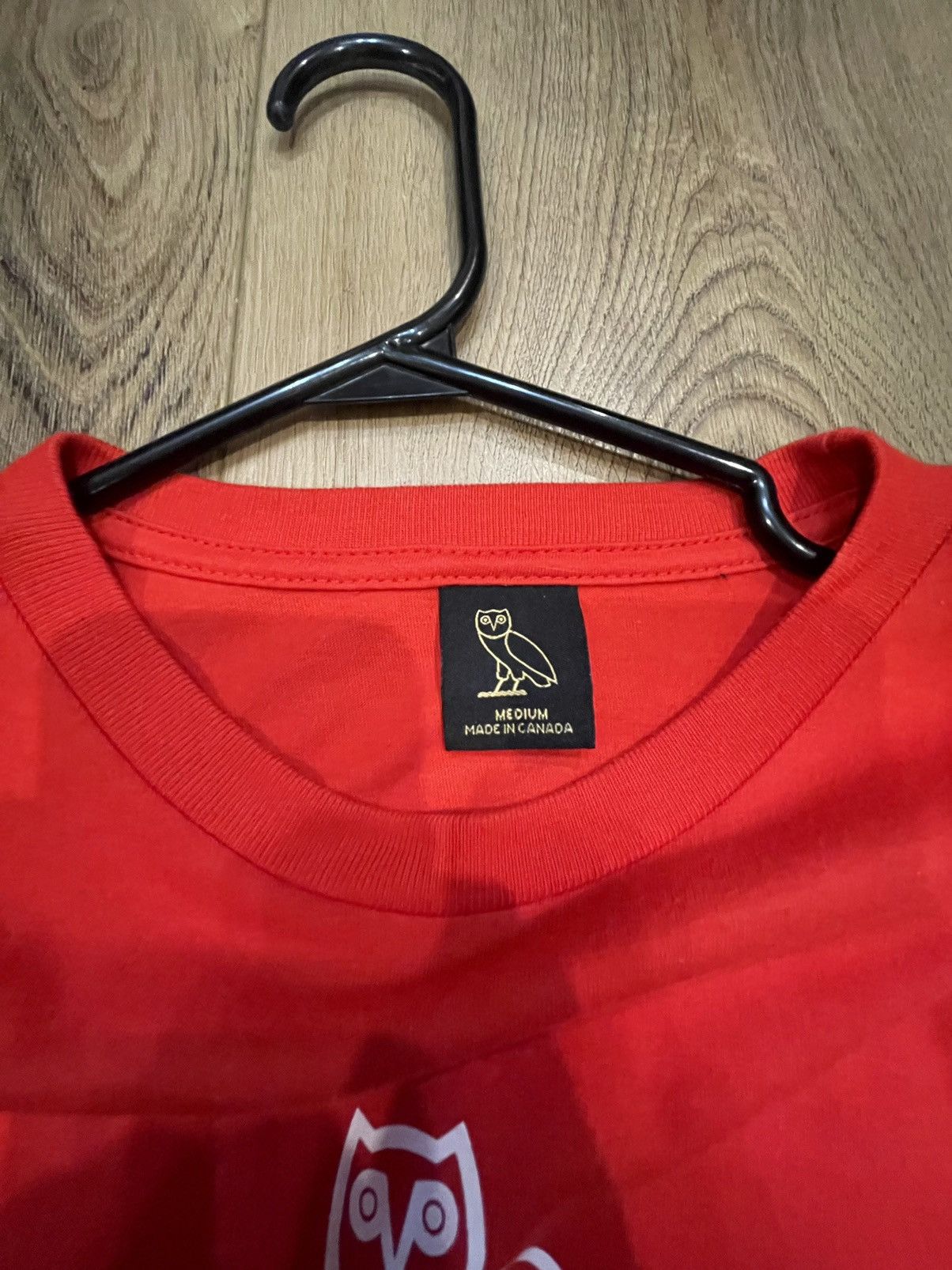 Drake × October's Very Own OVO Red Longsleeve Size US M / EU 48-50 / 2 - 2 Thumbnail