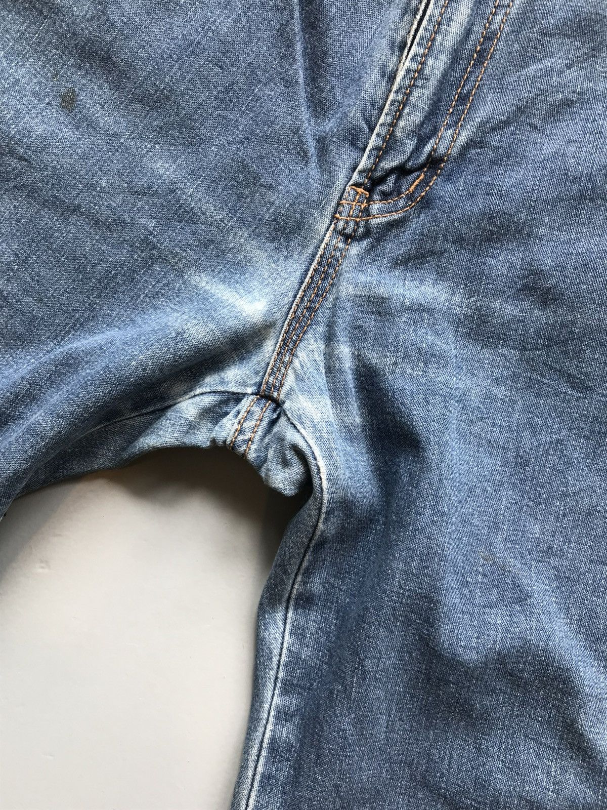 Japanese Brand Vintage world traveller koi fish embroidered denim Size US 38 / EU 54 - 11 Thumbnail