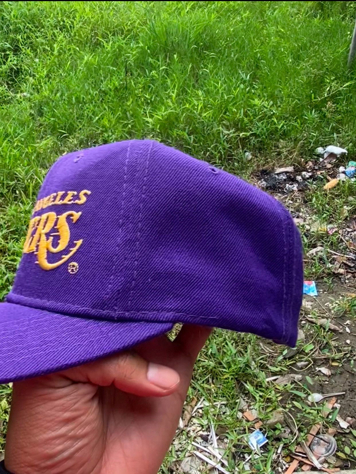 Vintage SNAPBACK VINTAGE LAKERS SPORT SPECIALTIES Size ONE SIZE - 3 Thumbnail