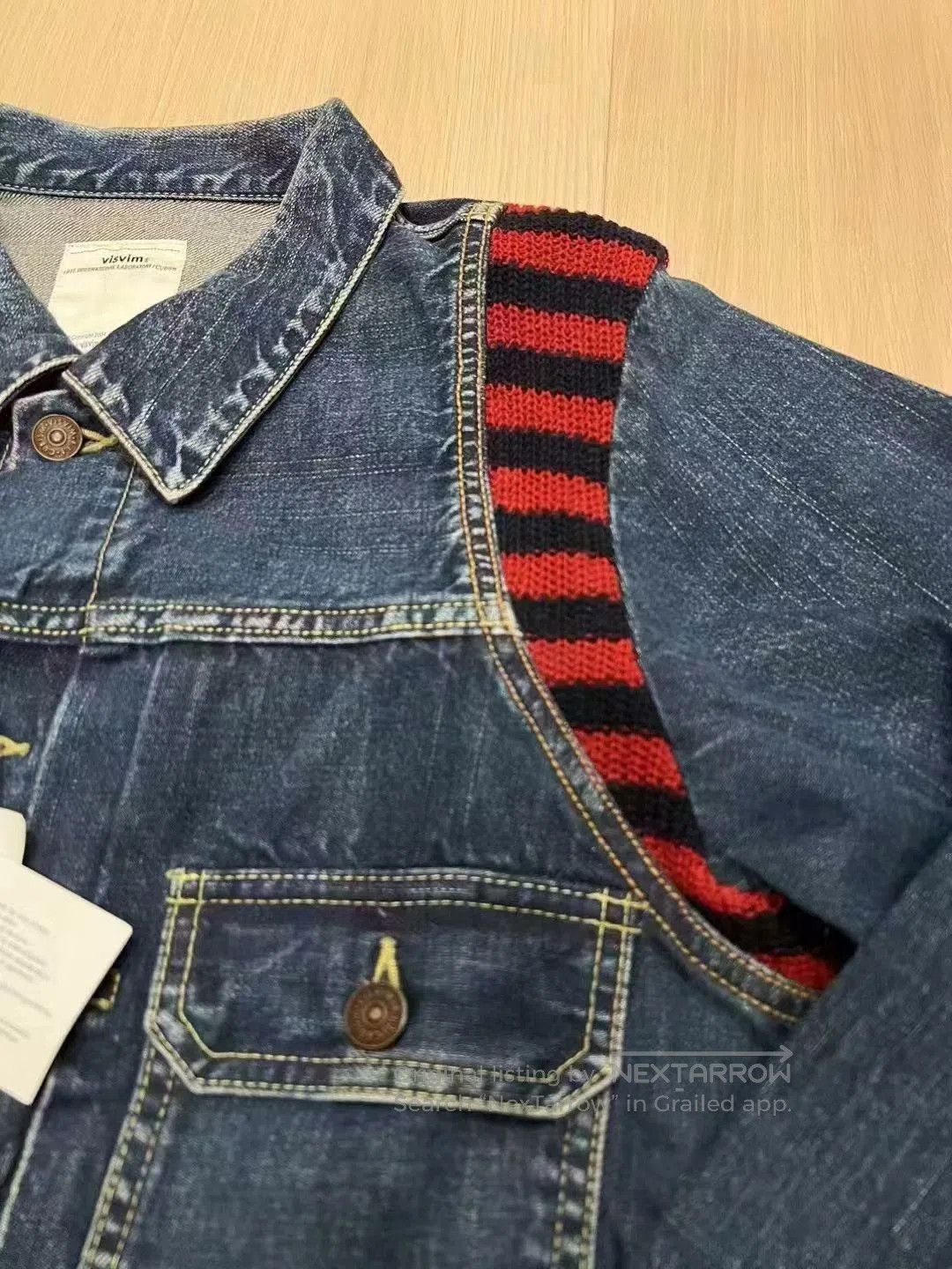 Visvim visvim 18ss 101 JKT Jumbo Dmgd. Size US M / EU 48-50 / 2 - 3 Thumbnail