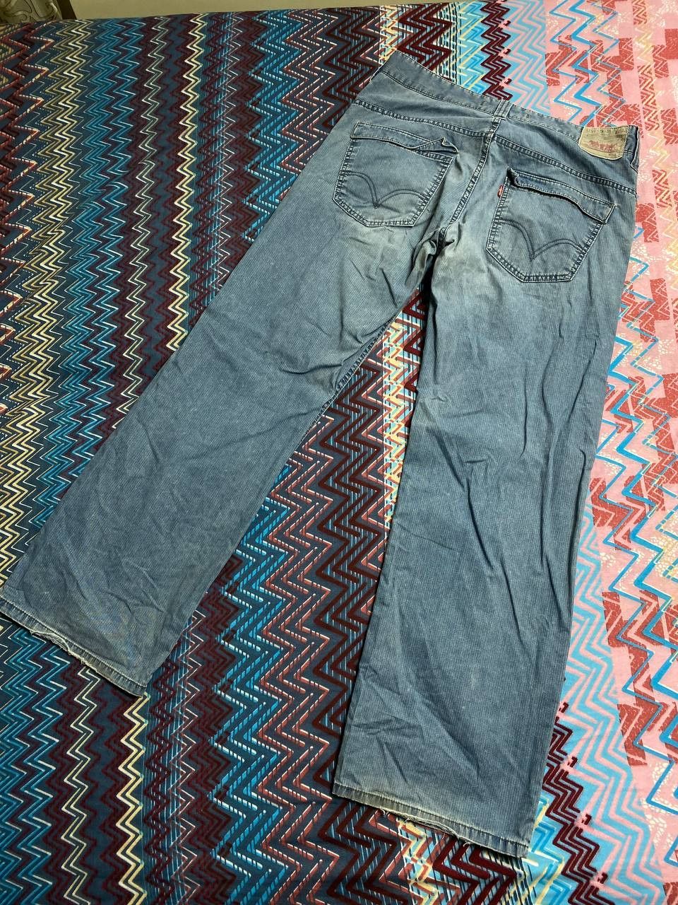 Levi's × Vintage Vintage Levi’s 509 Y2k Denim Baggy Jeans Pants Size US 34 / EU 50 - 9 Thumbnail